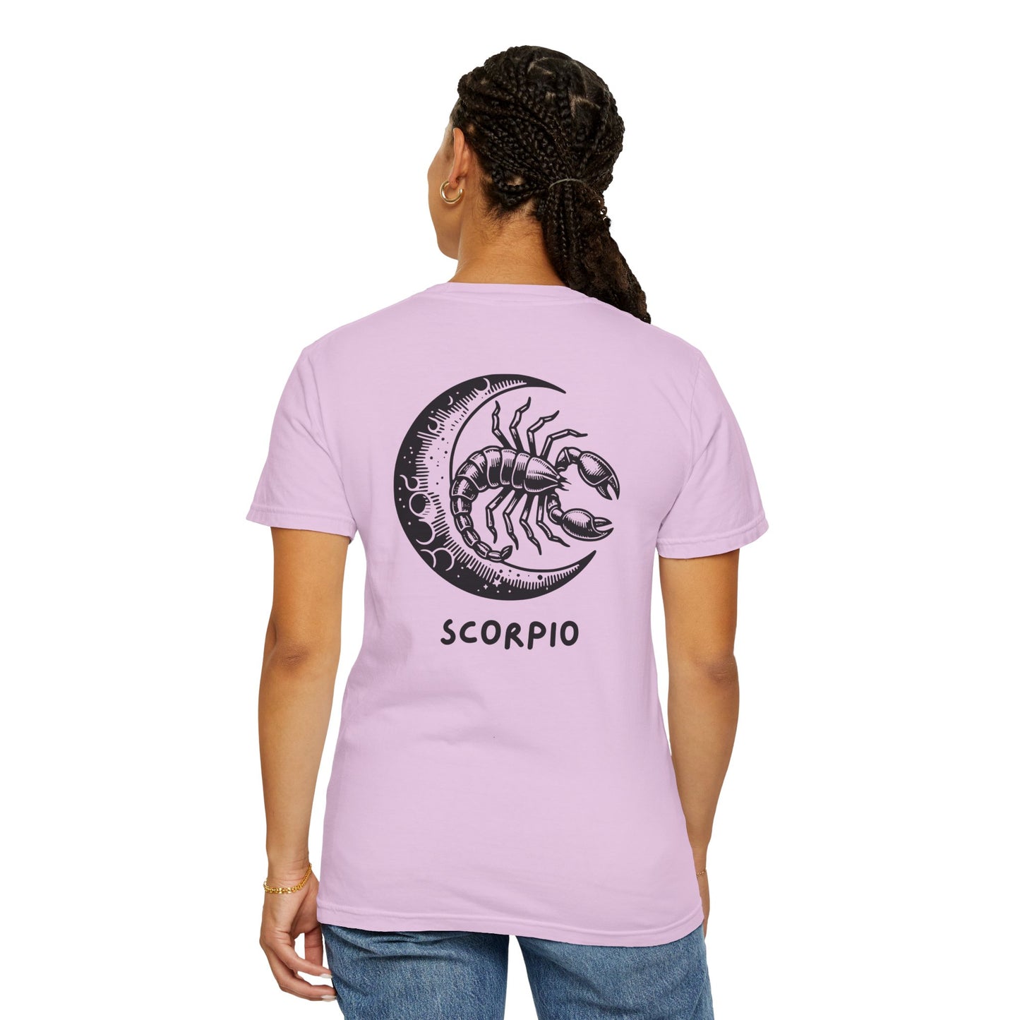 Scorpio Moon T-Shirt – Zodiac Scorpion Graphic Tee | Celestial Astrology Shirt