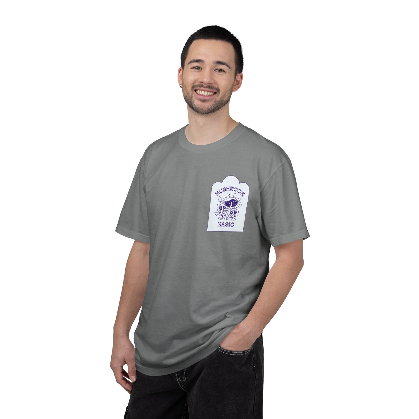Mushroom Magic T-Shirt – Retro Psychedelic Fungi Graphic Tee | Nature-Inspired Vintage Shirt