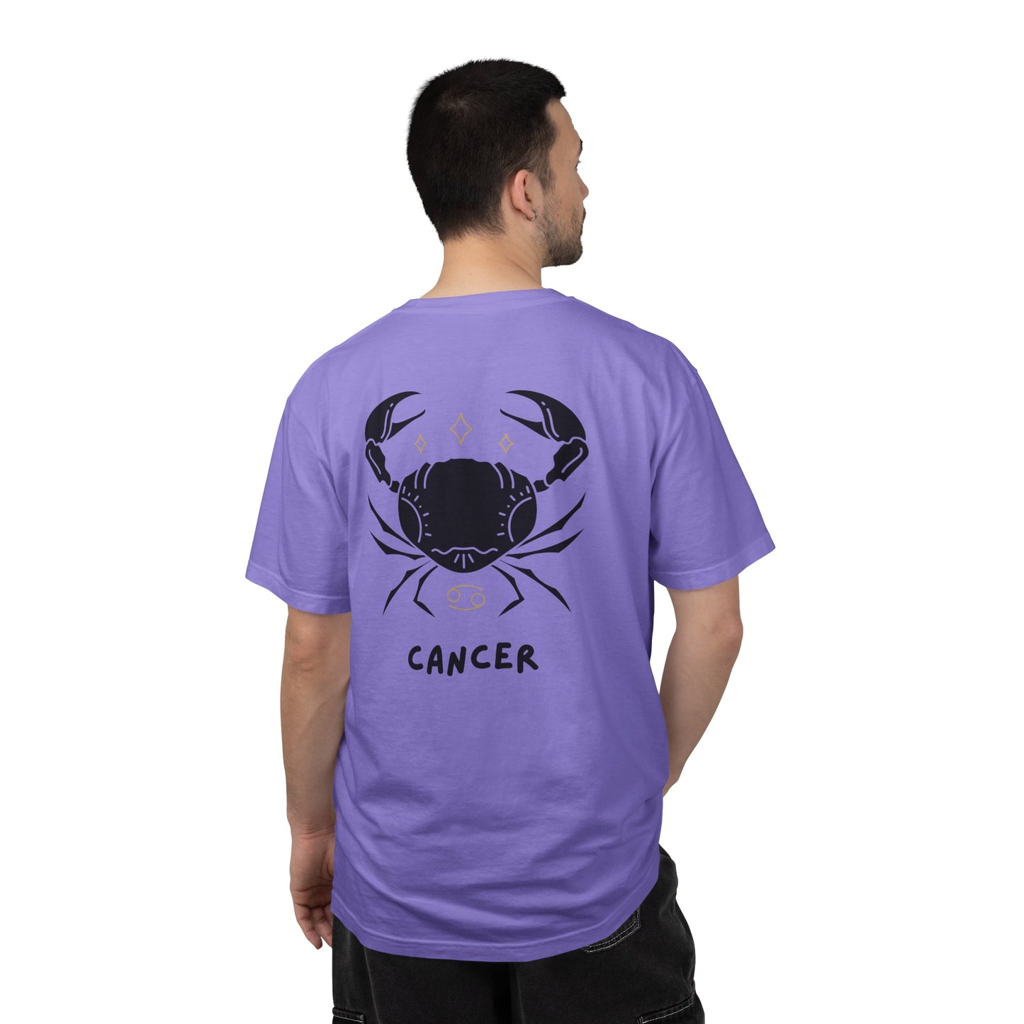 Cancer Zodiac T-Shirt – Crab Astrology Tee | Minimal Celestial Star Sign Shirt