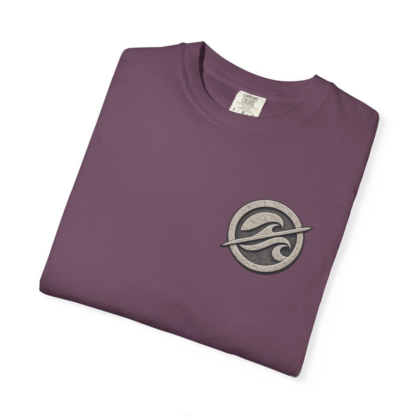 Surf Badge T-Shirt – Retro Wave Logo Tee | Vintage Coastal Streetwear Shirt