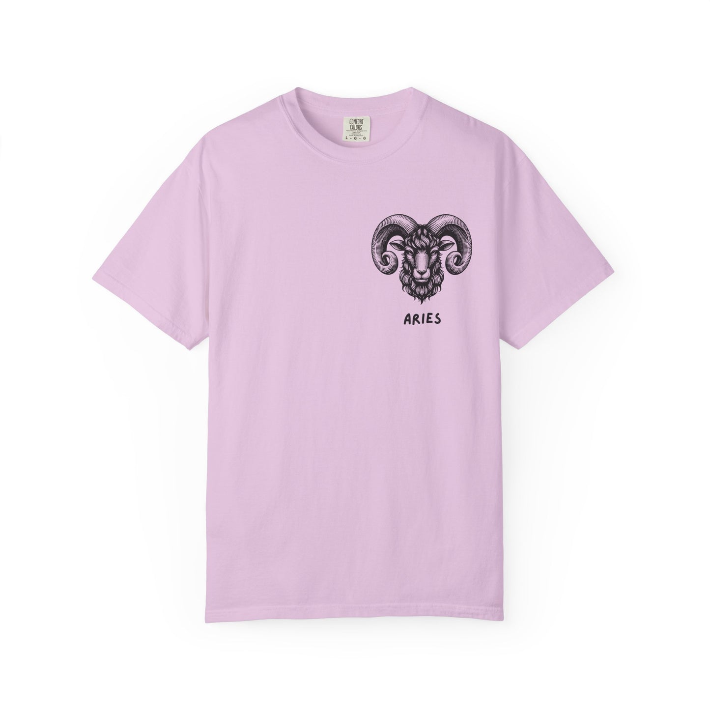 Aries Zodiac T-Shirt – Aries Ram Astrology Graphic Tee | Vintage Star Sign Shirt, Unisex Tee