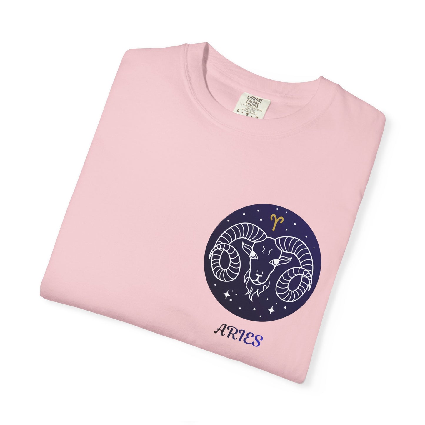 Aries Zodiac Ram T-Shirt – Constellation Astrology Graphic Tee | Minimal Celestial Shirt