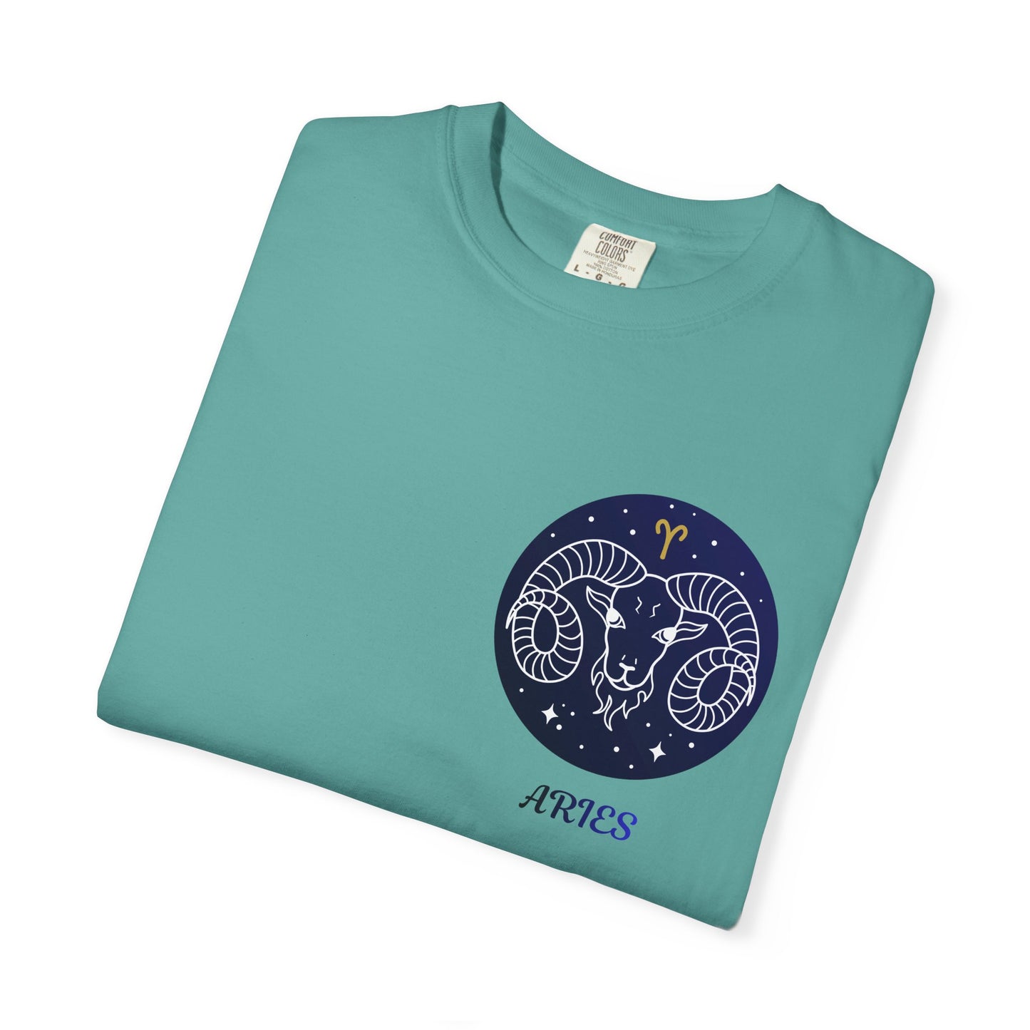 Aries Zodiac Ram T-Shirt – Constellation Astrology Graphic Tee | Minimal Celestial Shirt