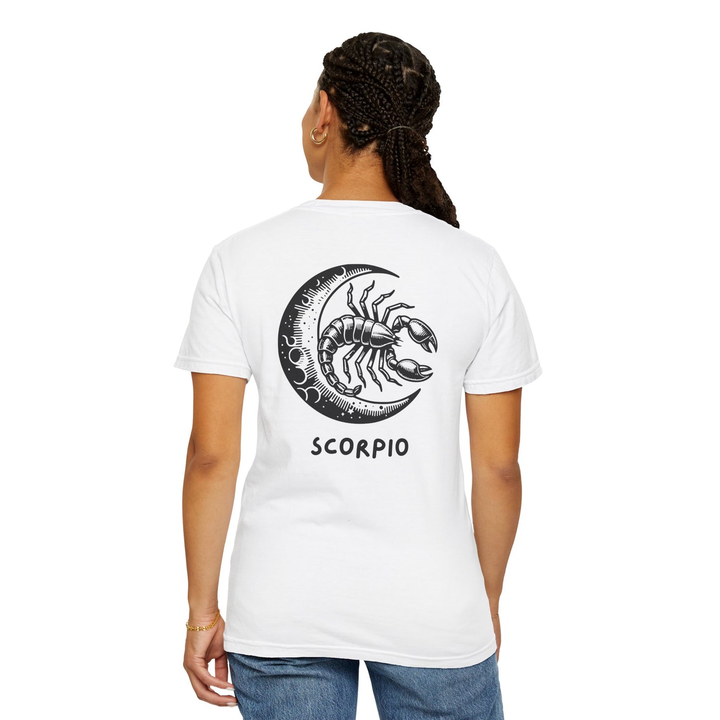Scorpio Moon T-Shirt – Zodiac Scorpion Graphic Tee | Celestial Astrology Shirt