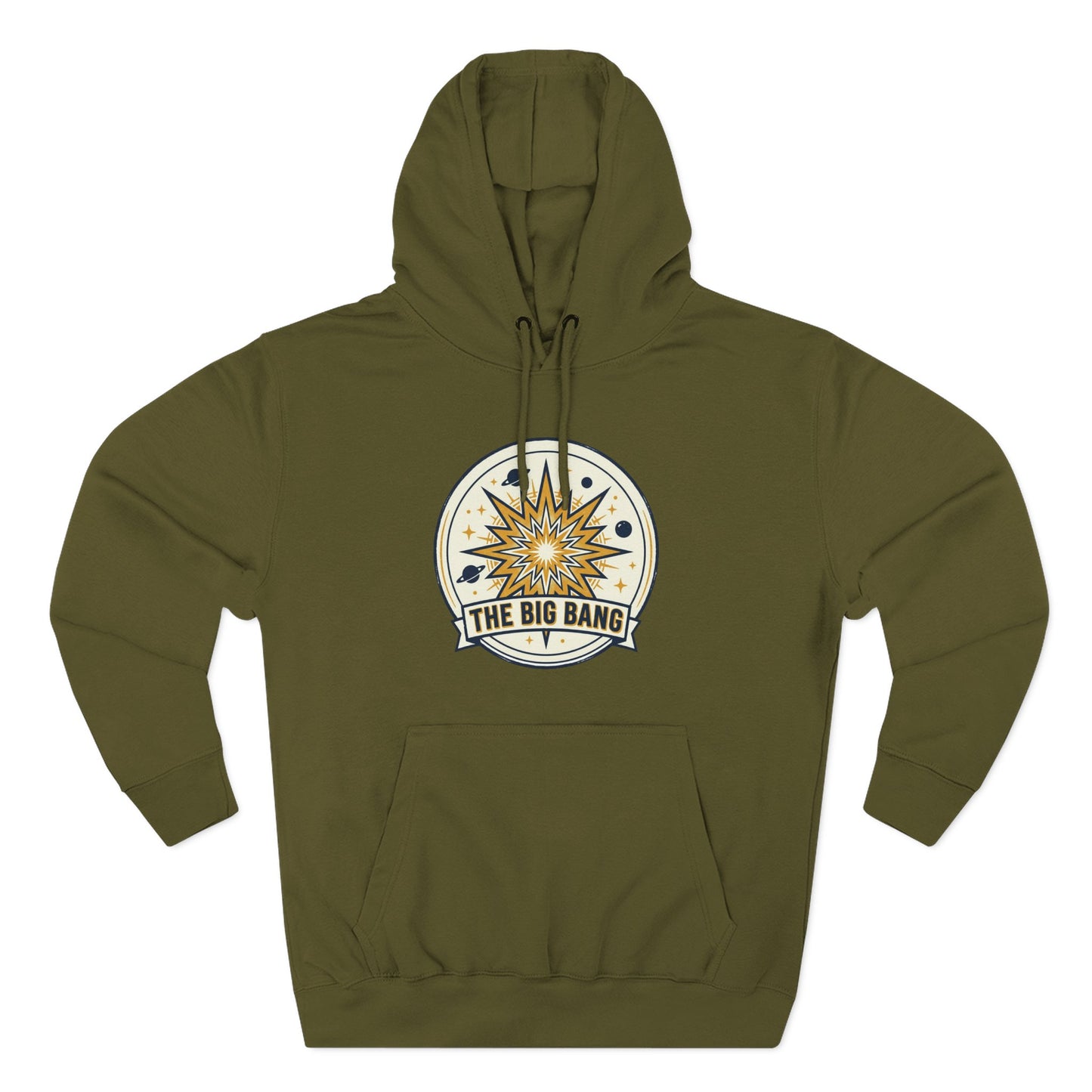 Big Bang Hoodie – Retro Starburst Universe Graphic Hoodie | Astronomy Science Hoodie, Cosmic Streetwear, Unisex Hoodie