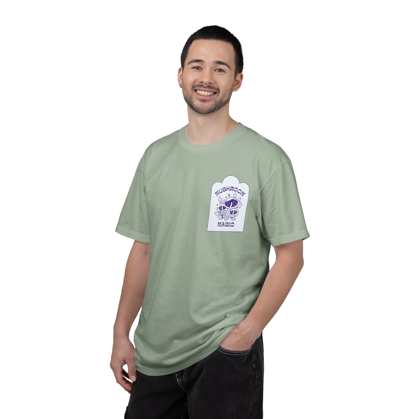 Mushroom Magic T-Shirt – Retro Psychedelic Fungi Graphic Tee | Nature-Inspired Vintage Shirt
