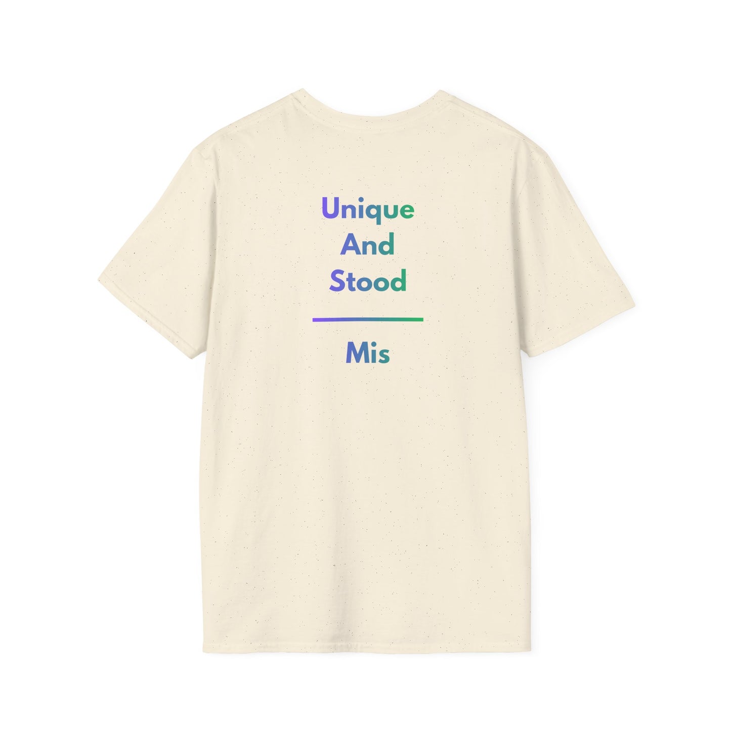 Unique And Misunderstood T-Shirt – Minimal Inspirational Graphic Tee | Thoughtful Statement Shirt