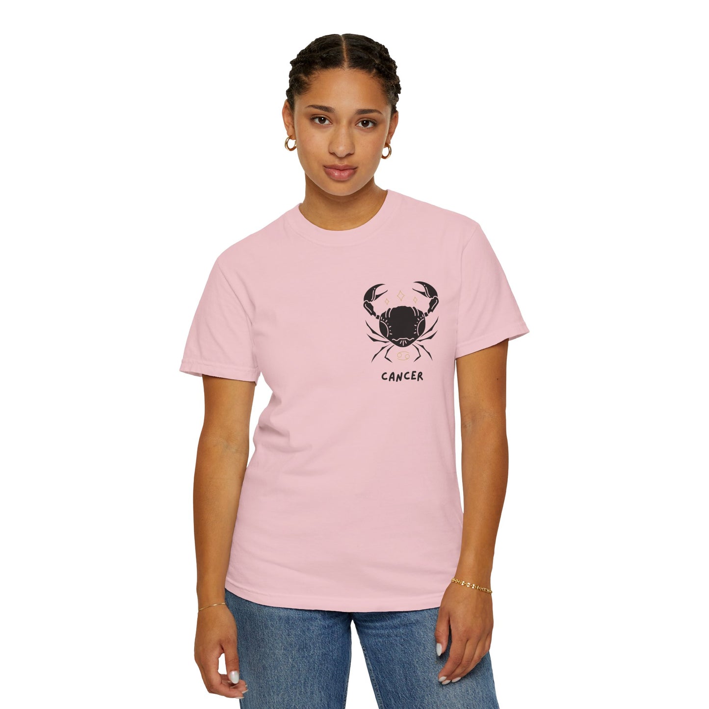 Cancer Zodiac T-Shirt – Crab Astrology Tee | Minimal Celestial Star Sign Shirt