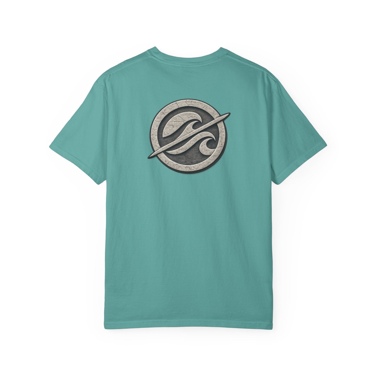 Surf Badge T-Shirt – Retro Wave Logo Tee | Vintage Coastal Streetwear Shirt