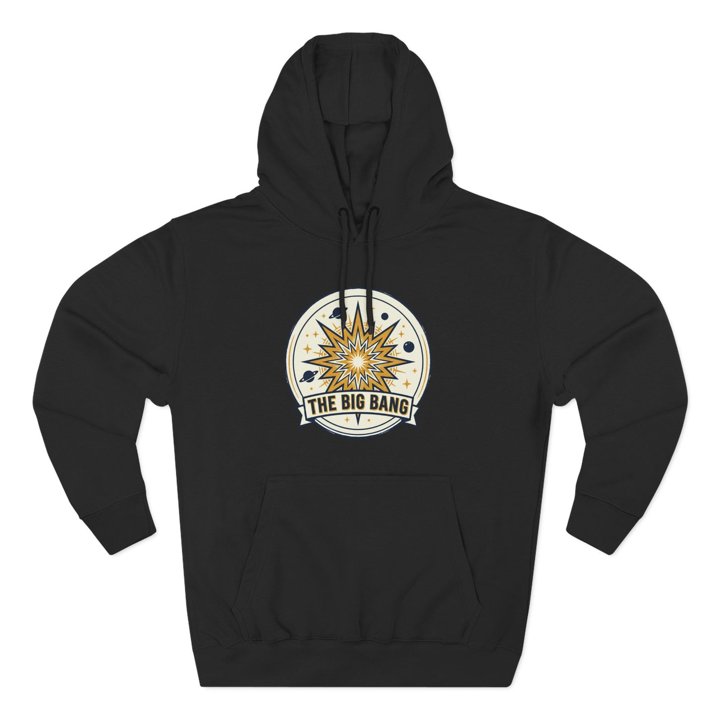 Big Bang Hoodie – Retro Starburst Universe Graphic Hoodie | Astronomy Science Hoodie, Cosmic Streetwear, Unisex Hoodie