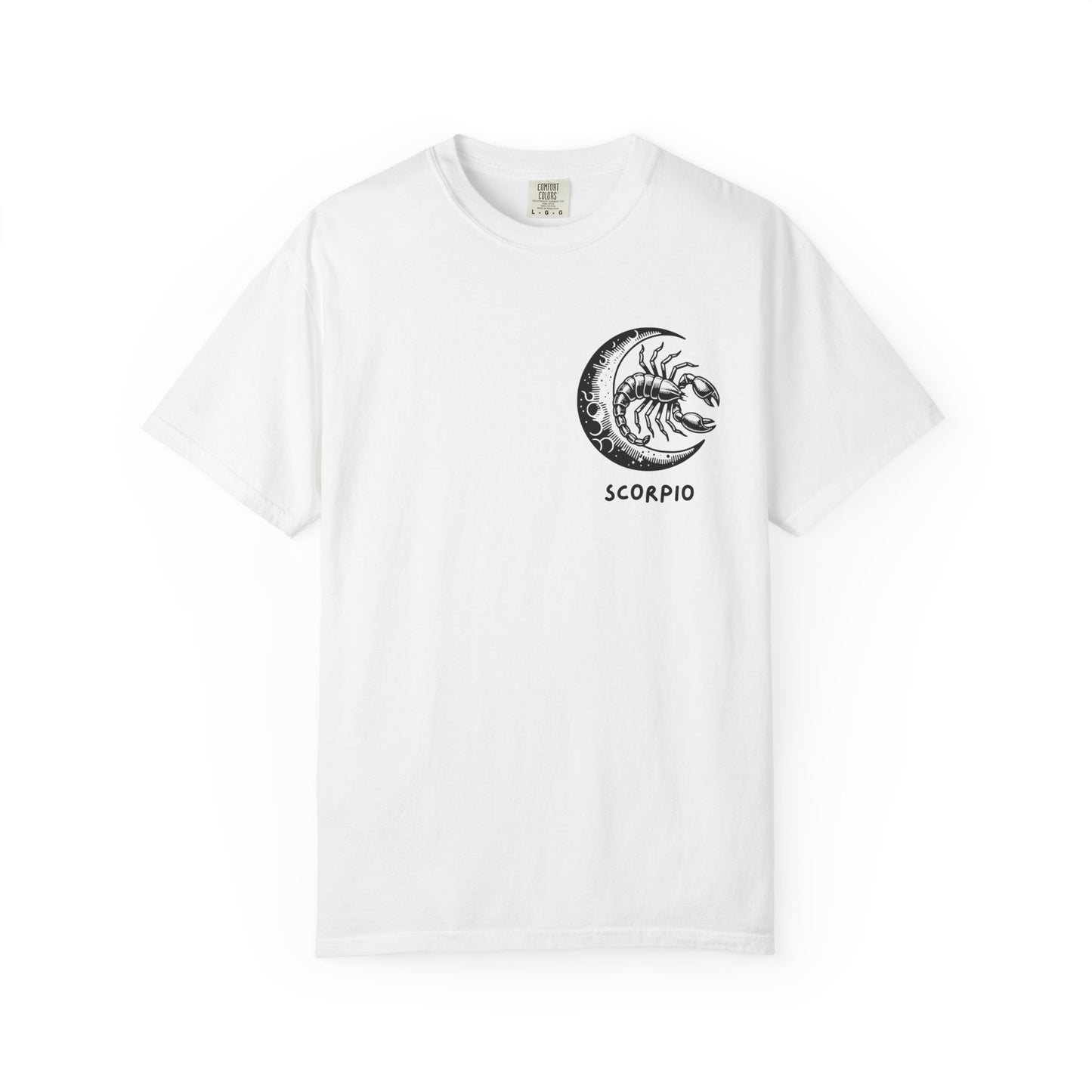 Scorpio Moon T-Shirt – Zodiac Scorpion Graphic Tee | Celestial Astrology Shirt