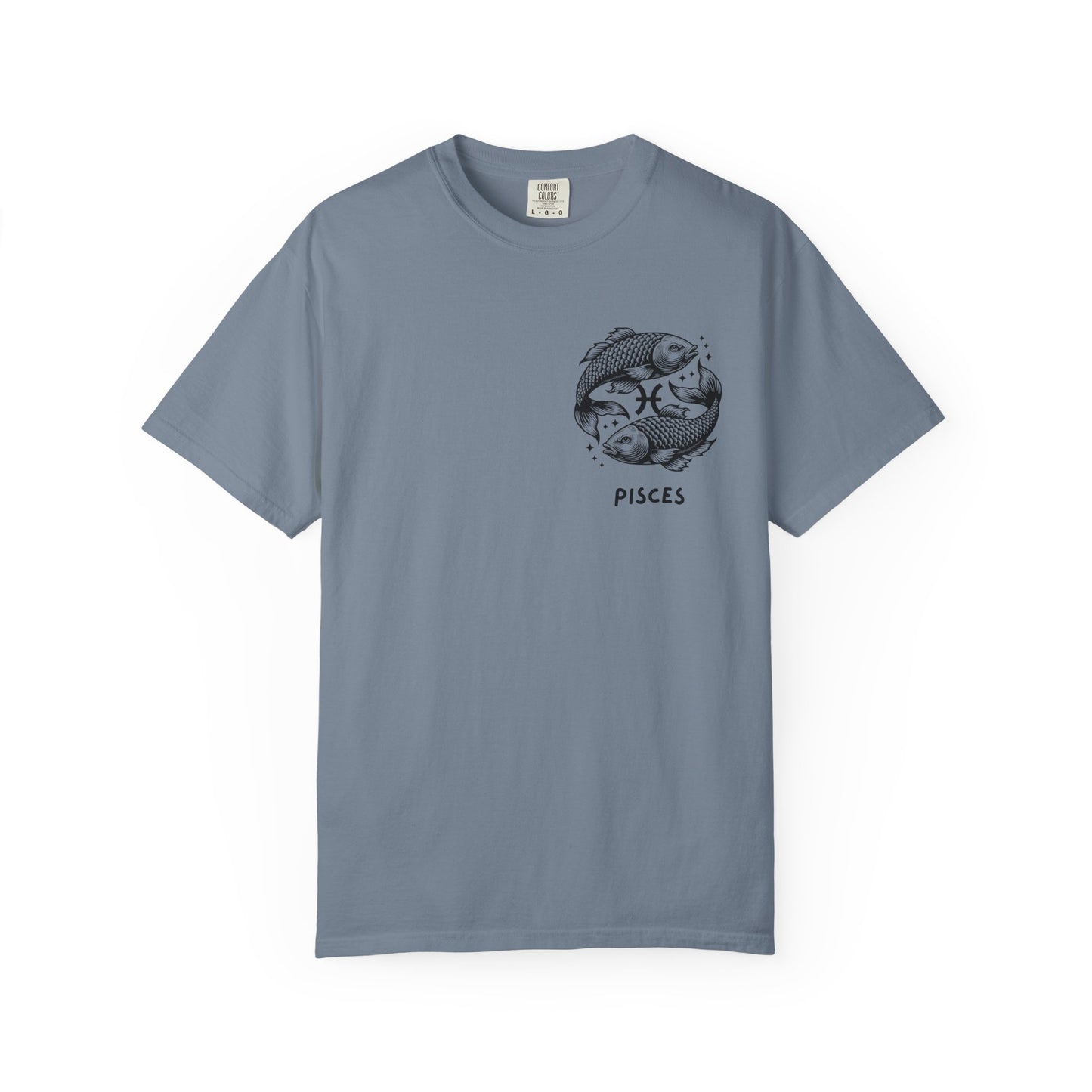 Pisces Zodiac T-Shirt – Pisces Fish Astrology Graphic Tee | Celestial Star Sign Shirt