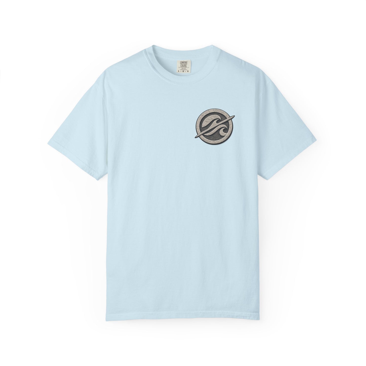 Surf Badge T-Shirt – Retro Wave Logo Tee | Vintage Coastal Streetwear Shirt