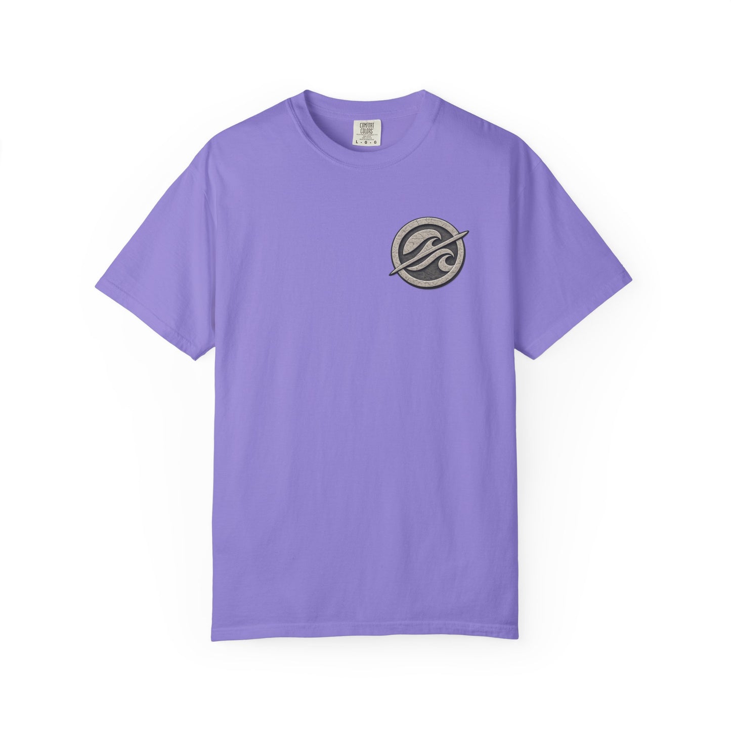 Surf Badge T-Shirt – Retro Wave Logo Tee | Vintage Coastal Streetwear Shirt