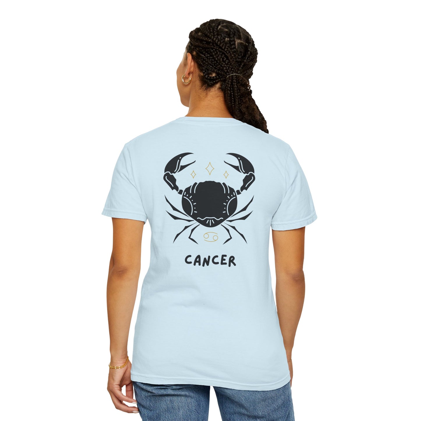 Cancer Zodiac T-Shirt – Crab Astrology Tee | Minimal Celestial Star Sign Shirt