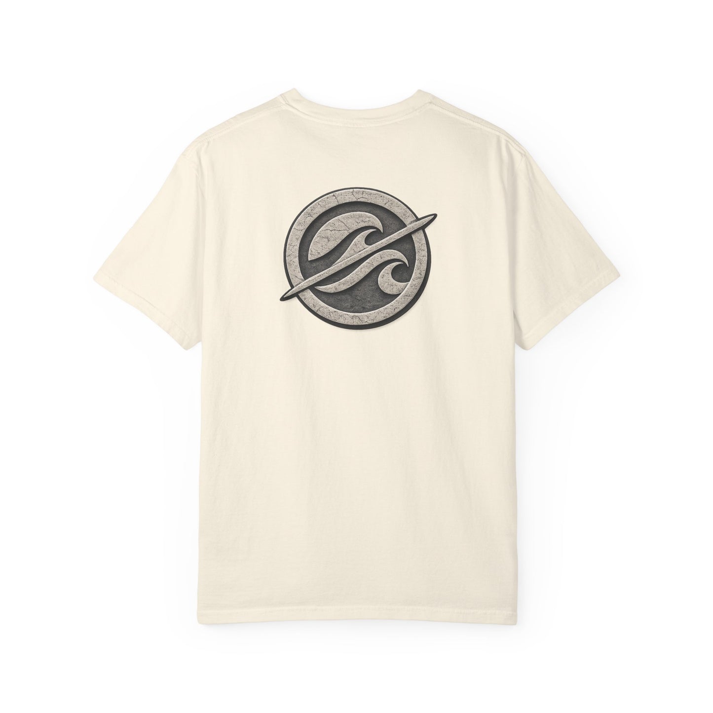 Surf Badge T-Shirt – Retro Wave Logo Tee | Vintage Coastal Streetwear Shirt