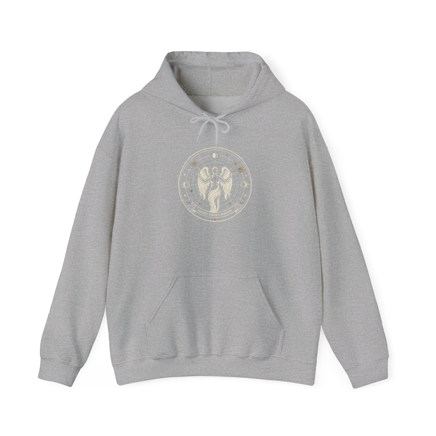 Astrology Moon Phases Hoodie – Mystic Astronaut Zodiac Sweatshirt | Celestial Graphic Hoodie