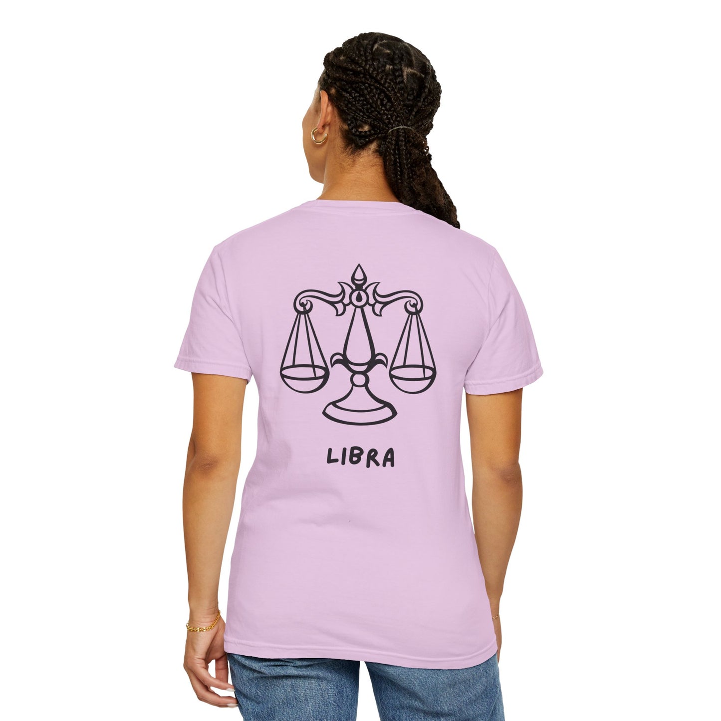 Libra Scales T-Shirt – Zodiac Balance Graphic Tee | Minimal Astrology Shirt