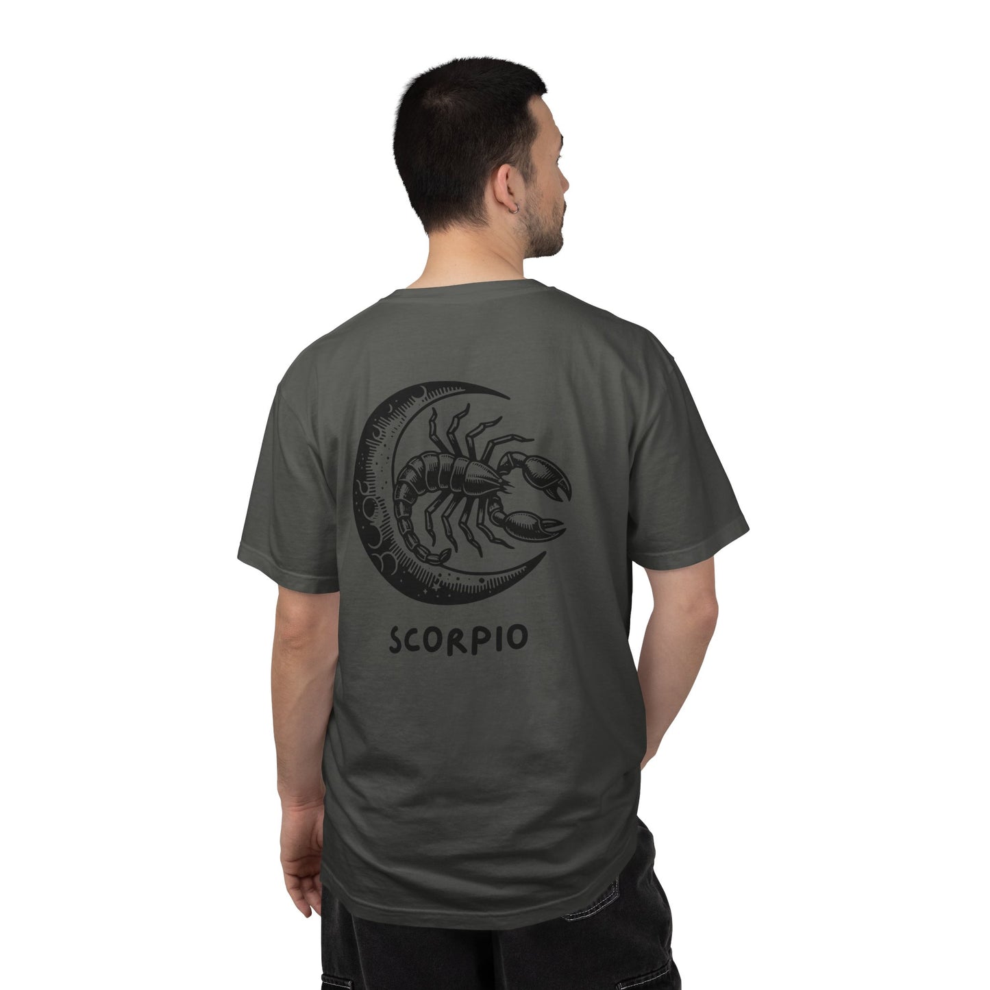 Scorpio Moon T-Shirt – Zodiac Scorpion Graphic Tee | Celestial Astrology Shirt