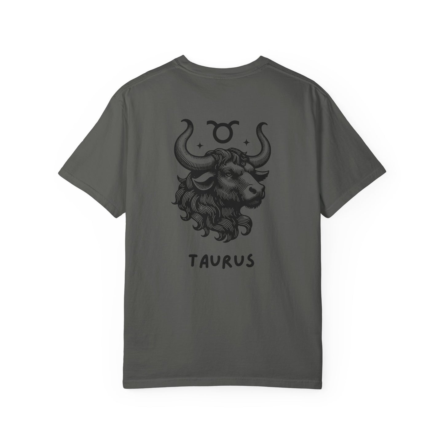 Taurus Bull Zodiac T-Shirt – Minimal Astrology Graphic Tee | Earth Sign Vintage Shirt