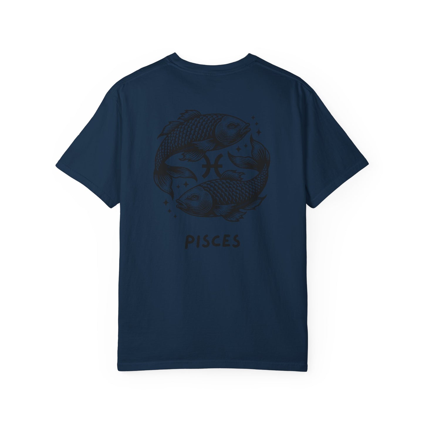 Pisces Zodiac T-Shirt – Pisces Fish Astrology Graphic Tee | Celestial Star Sign Shirt