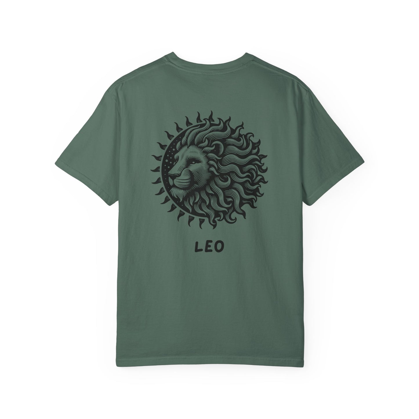 Leo Sun Lion T-Shirt – Zodiac Astrology Graphic Tee | Vintage Celestial Star Sign Shirt