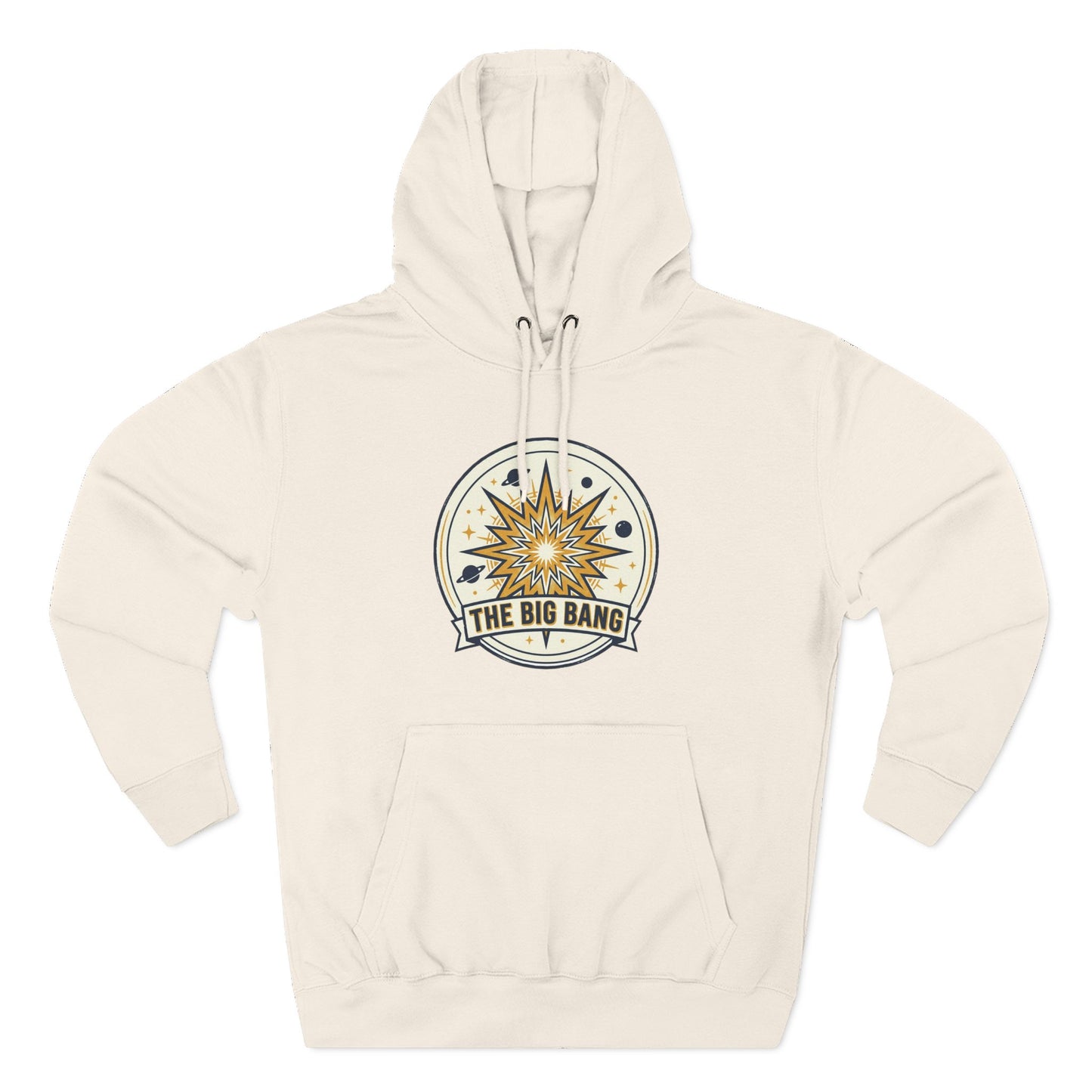 Big Bang Hoodie – Retro Starburst Universe Graphic Hoodie | Astronomy Science Hoodie, Cosmic Streetwear, Unisex Hoodie