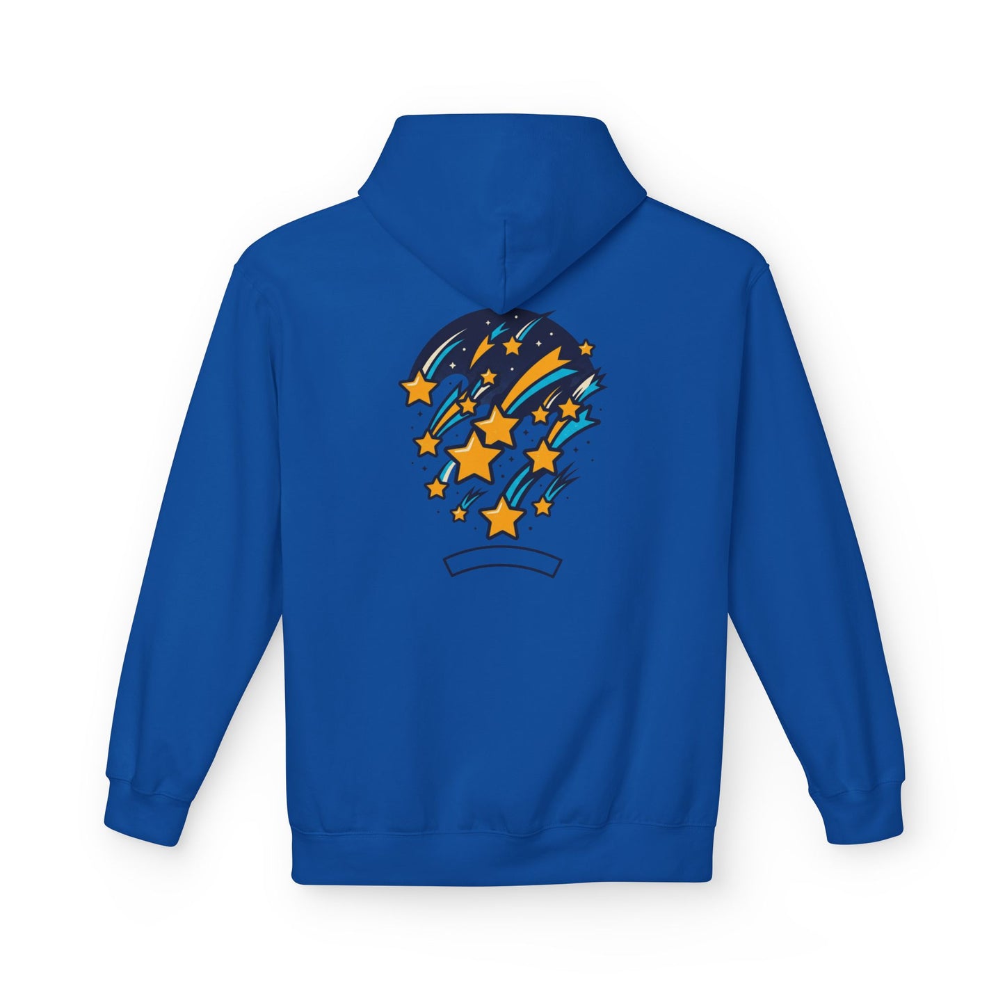 Starfall Hoodie – Shooting Stars Graphic Hoodie | Celestial Aesthetic, Cosmic Streetwear, Unisex Pullover