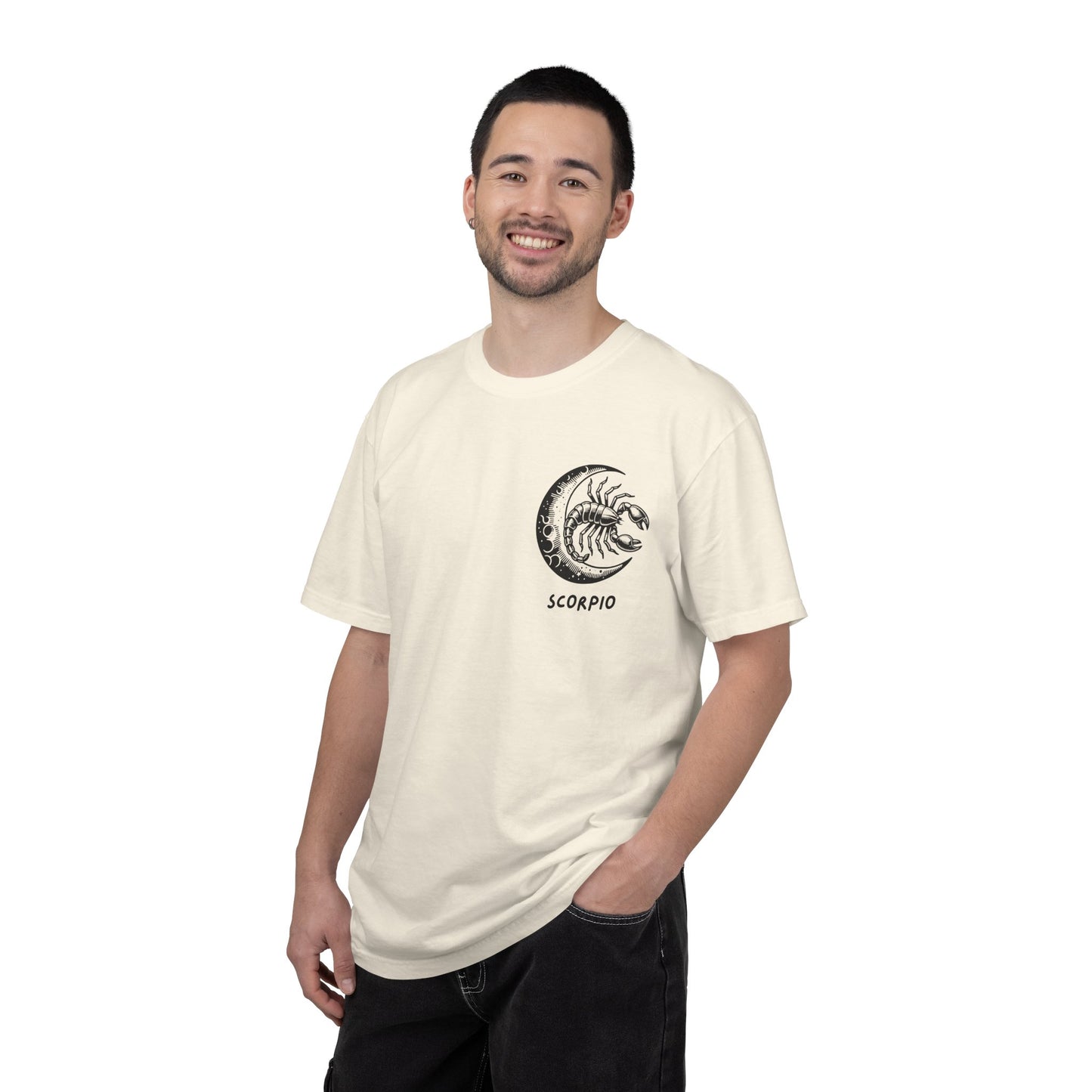 Scorpio Moon T-Shirt – Zodiac Scorpion Graphic Tee | Celestial Astrology Shirt