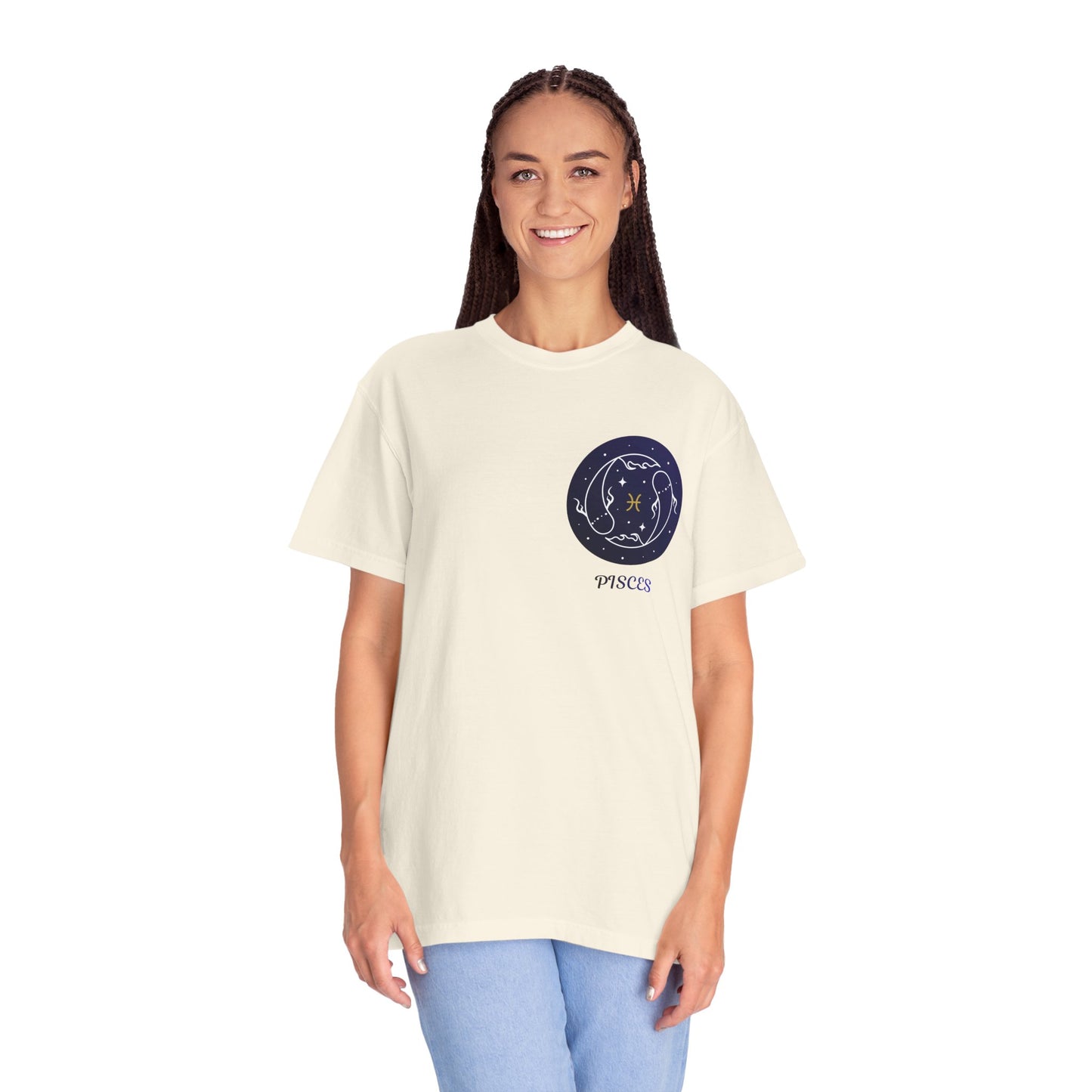 Pisces Constellation T-Shirt – Zodiac Astrology Graphic Tee | Minimal Celestial Star Sign Shirt