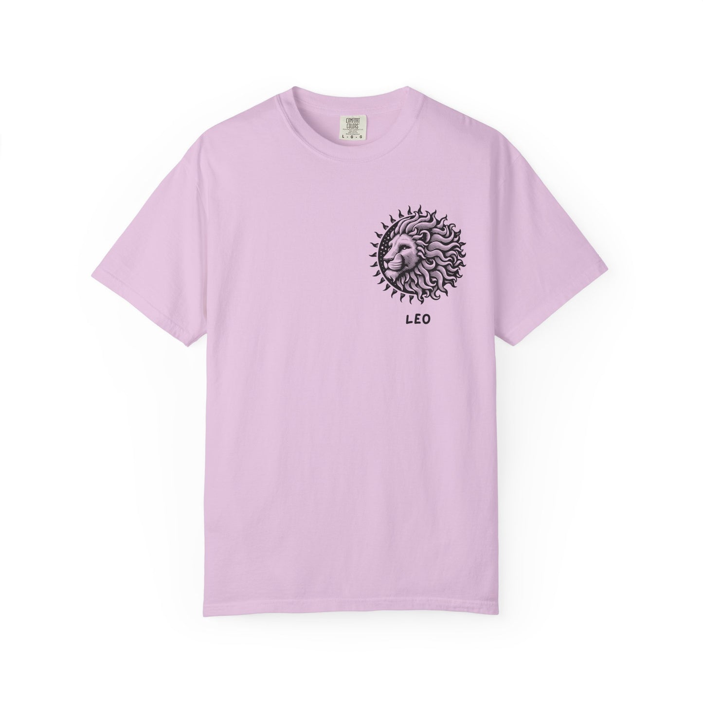Leo Sun Lion T-Shirt – Zodiac Astrology Graphic Tee | Vintage Celestial Star Sign Shirt