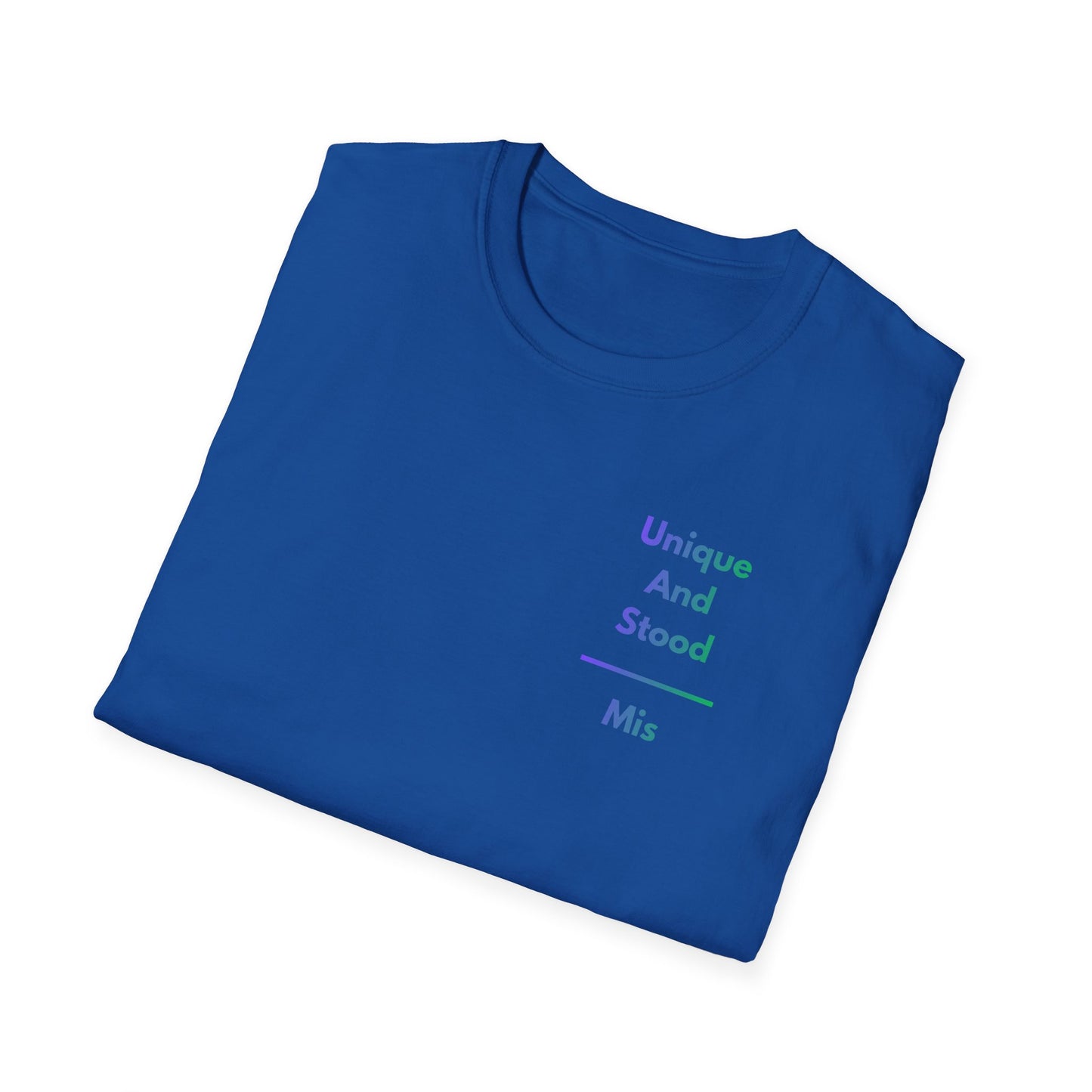 Unique And Misunderstood T-Shirt – Minimal Inspirational Graphic Tee | Thoughtful Statement Shirt