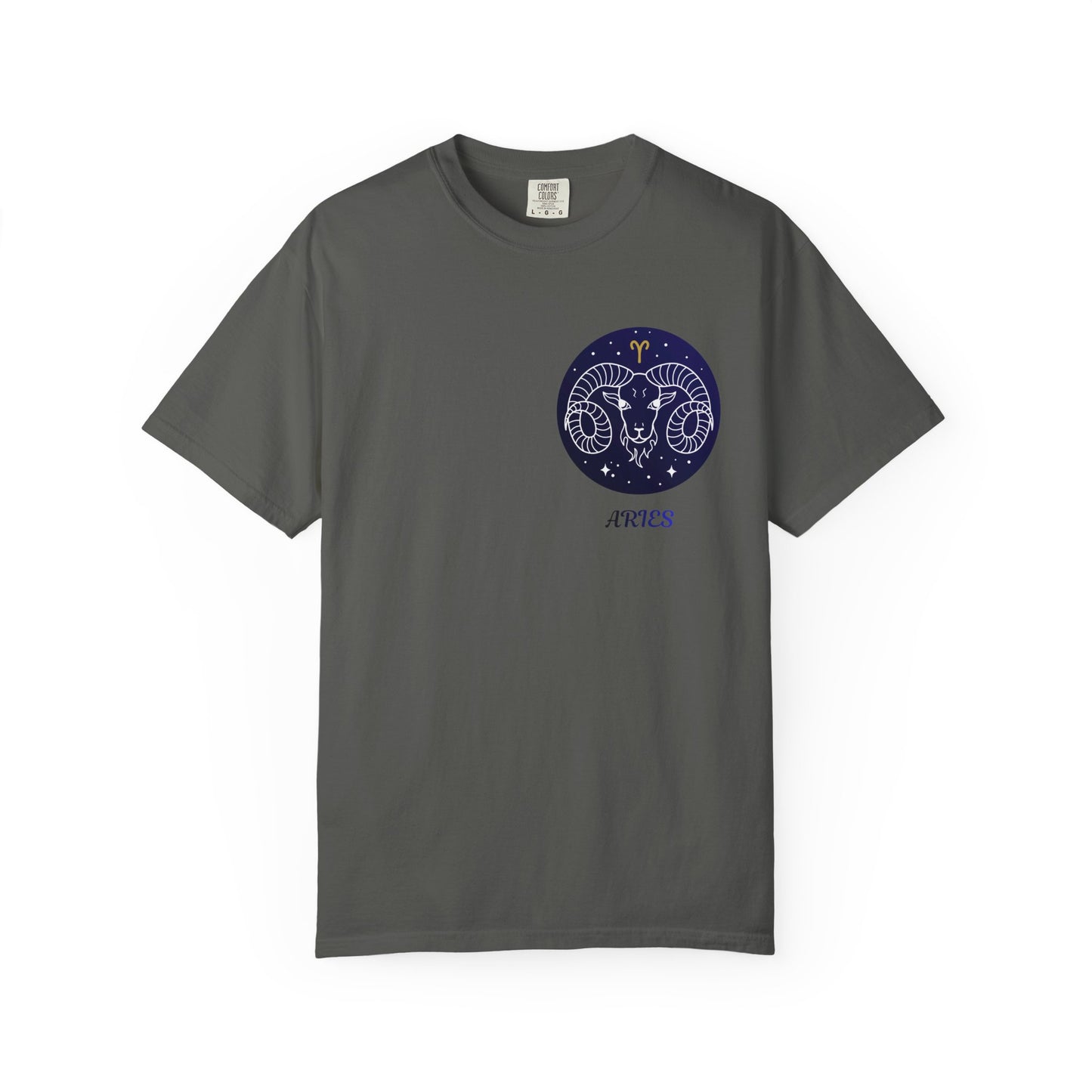 Aries Zodiac Ram T-Shirt – Constellation Astrology Graphic Tee | Minimal Celestial Shirt