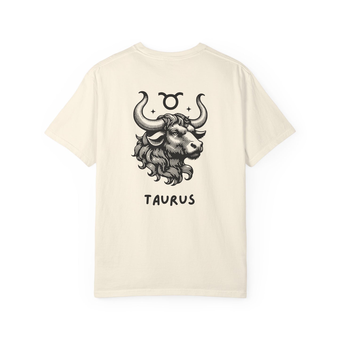 Taurus Bull Zodiac T-Shirt – Minimal Astrology Graphic Tee | Earth Sign Vintage Shirt