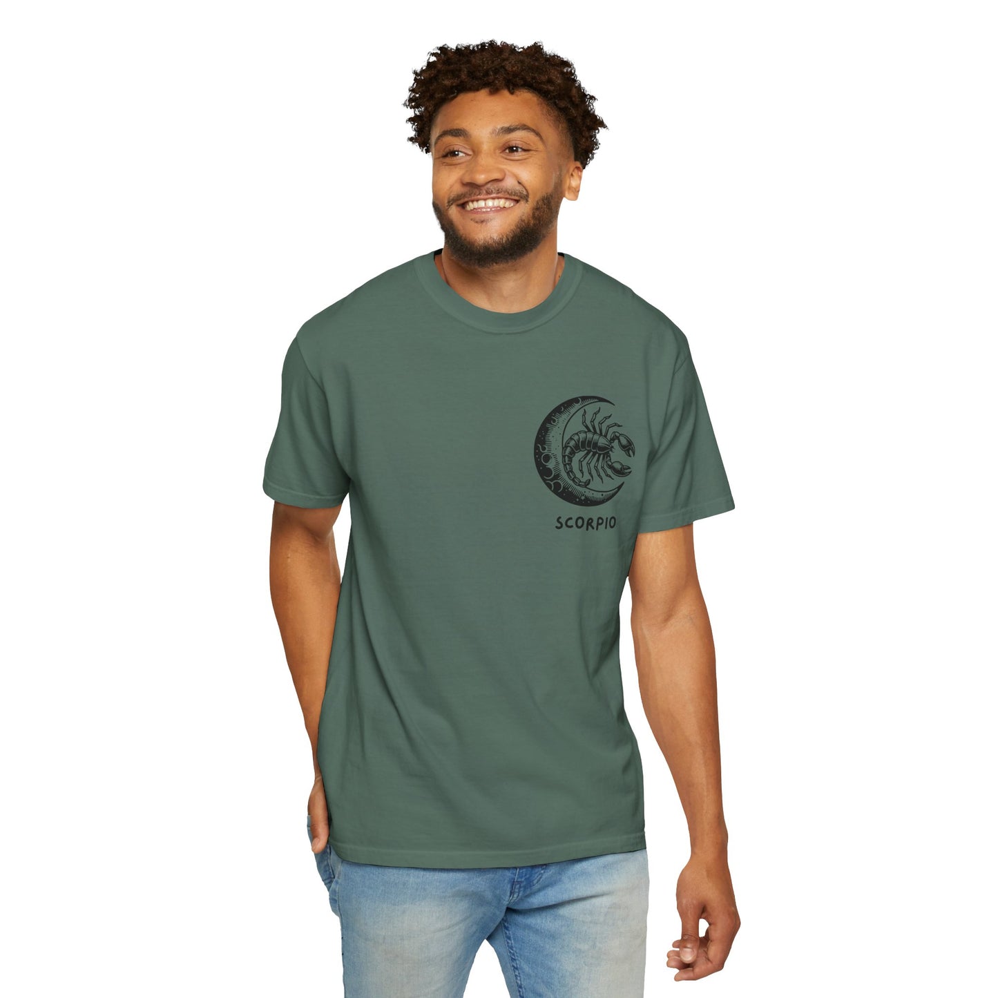 Scorpio Moon T-Shirt – Zodiac Scorpion Graphic Tee | Celestial Astrology Shirt