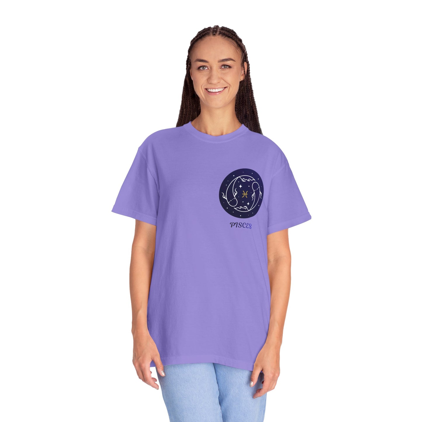 Pisces Constellation T-Shirt – Zodiac Astrology Graphic Tee | Minimal Celestial Star Sign Shirt
