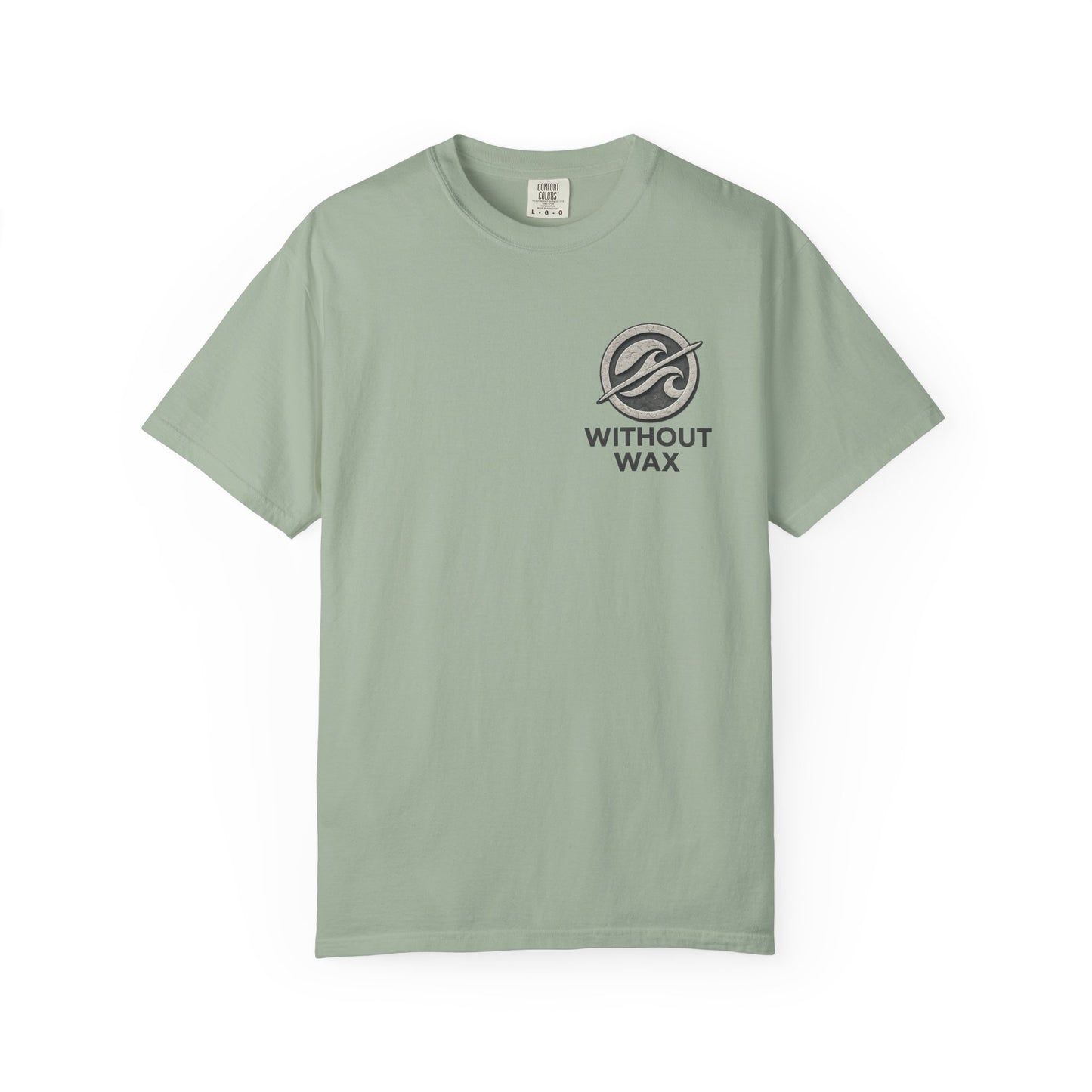 Without Wax Logo T-Shirt – Vintage Surf Graphic Tee | Minimal Coastal Streetwear Shirt