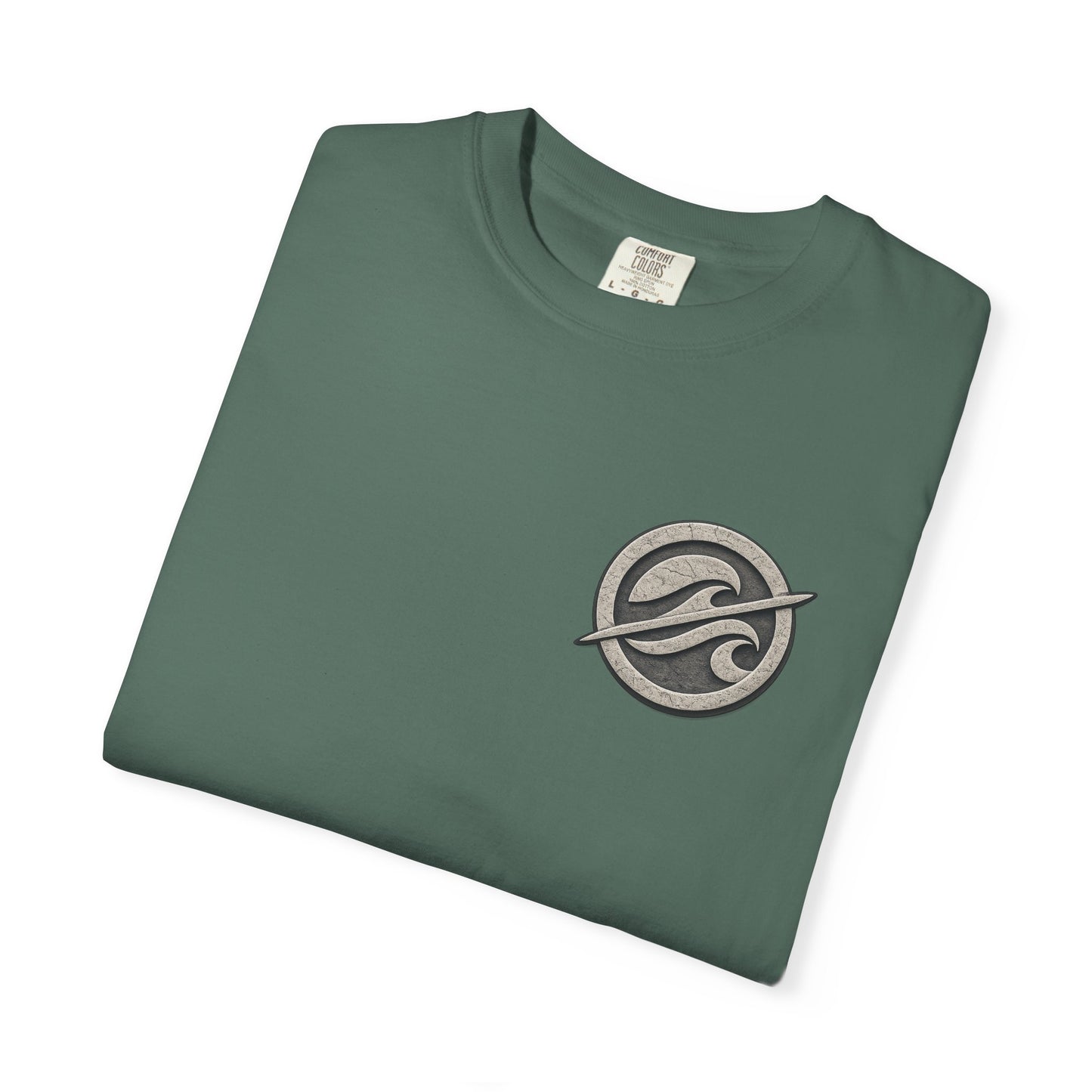 Surf Badge T-Shirt – Retro Wave Logo Tee | Vintage Coastal Streetwear Shirt