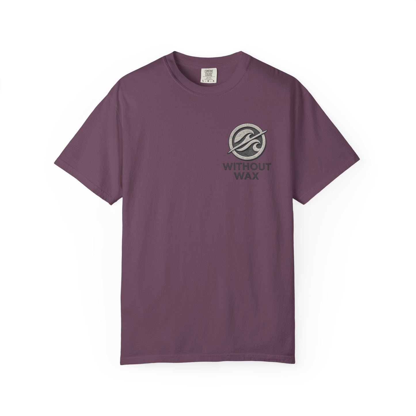 Without Wax Logo T-Shirt – Vintage Surf Graphic Tee | Minimal Coastal Streetwear Shirt