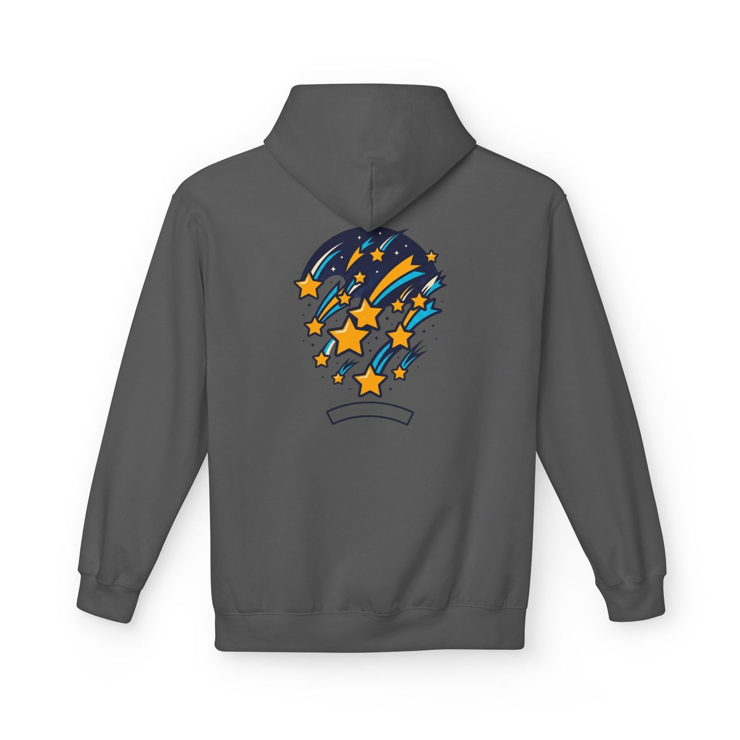 Starfall Hoodie – Shooting Stars Graphic Hoodie | Celestial Aesthetic, Cosmic Streetwear, Unisex Pullover