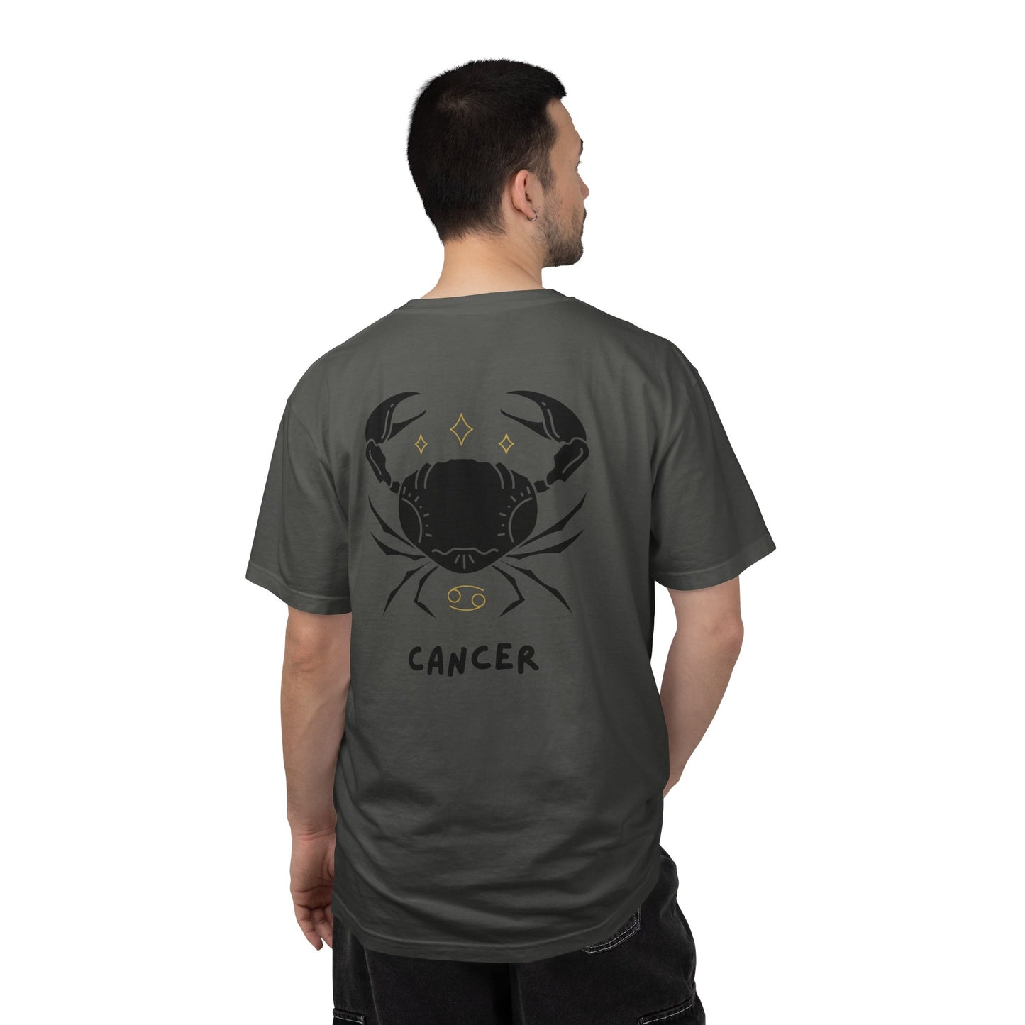 Cancer Zodiac T-Shirt – Crab Astrology Tee | Minimal Celestial Star Sign Shirt