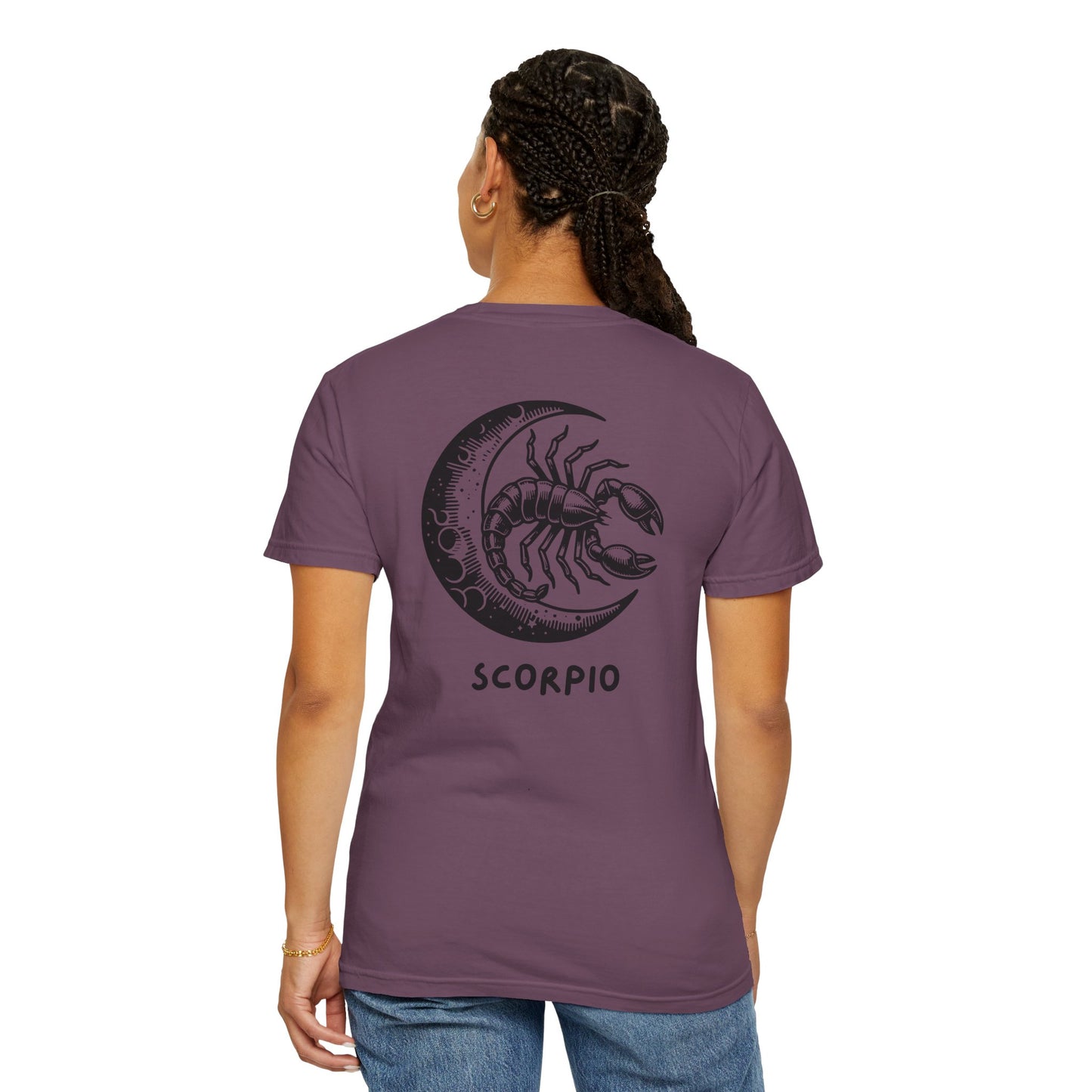 Scorpio Moon T-Shirt – Zodiac Scorpion Graphic Tee | Celestial Astrology Shirt