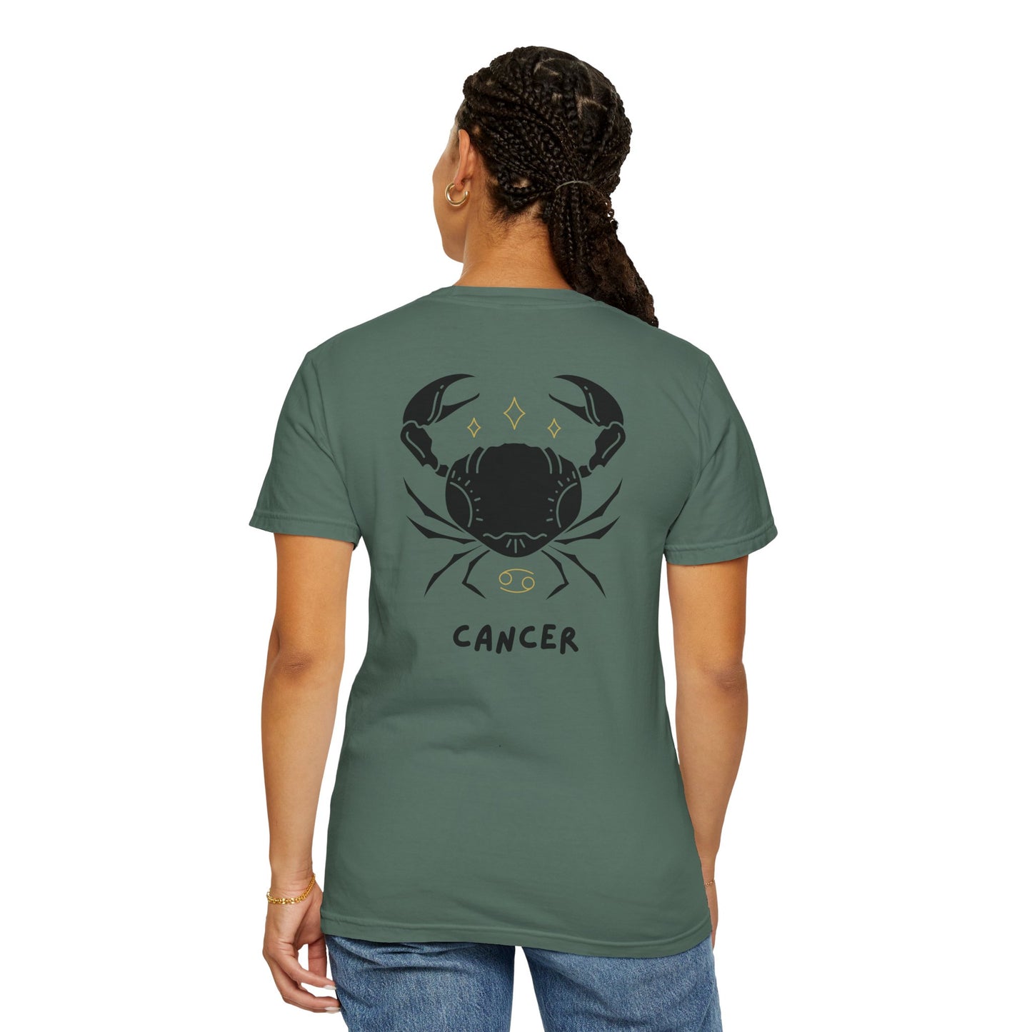 Cancer Zodiac T-Shirt – Crab Astrology Tee | Minimal Celestial Star Sign Shirt