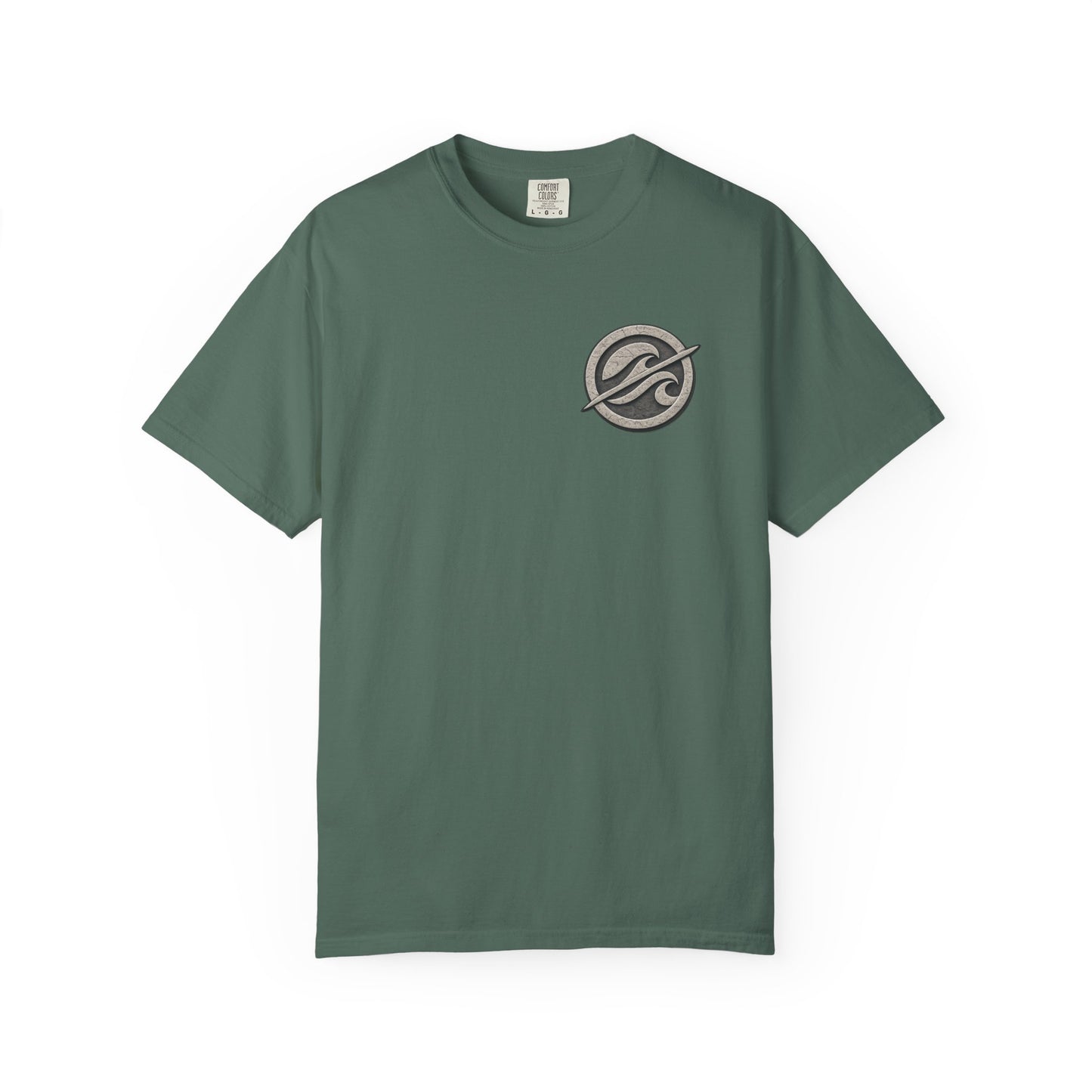 Surf Badge T-Shirt – Retro Wave Logo Tee | Vintage Coastal Streetwear Shirt
