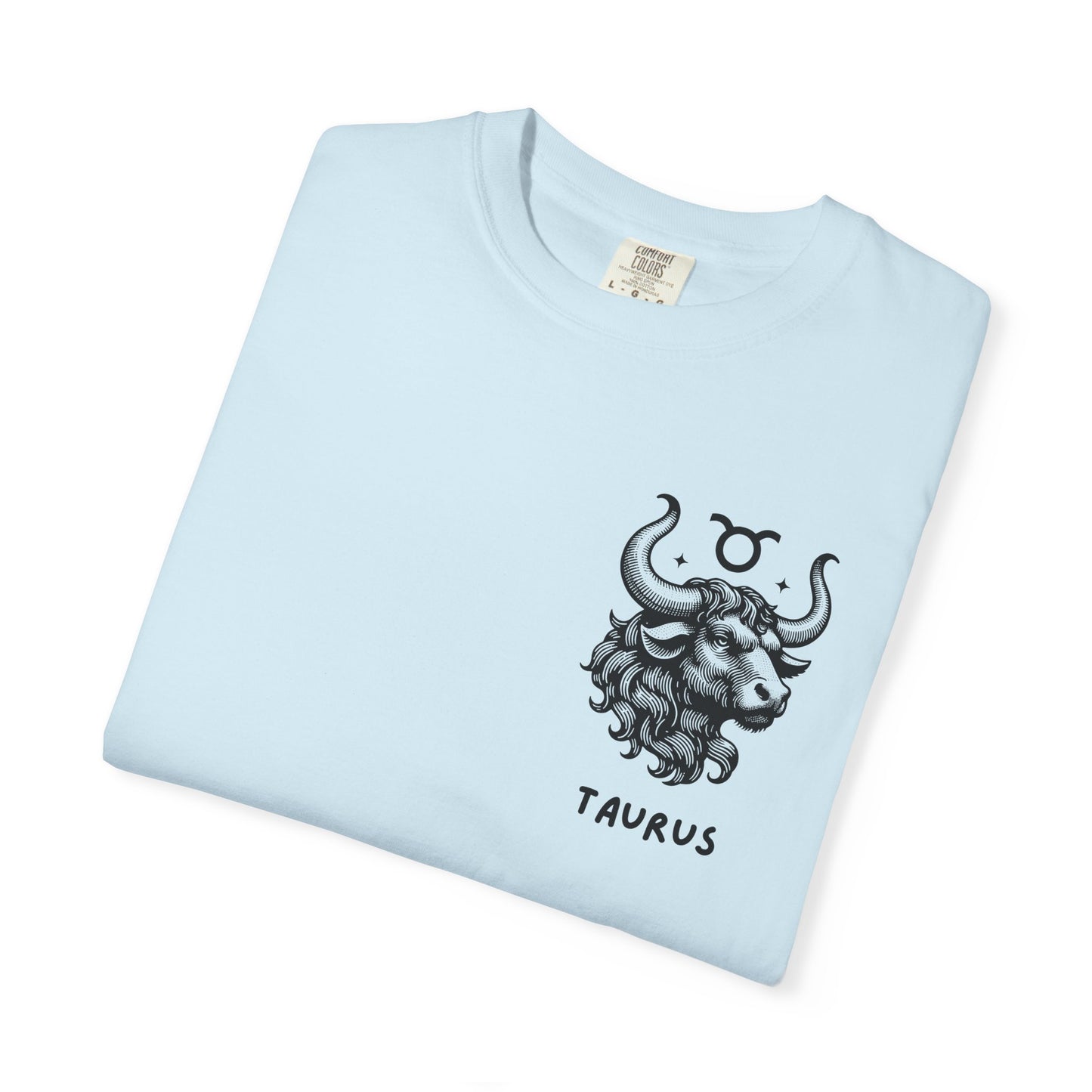 Taurus Bull Zodiac T-Shirt – Minimal Astrology Graphic Tee | Earth Sign Vintage Shirt