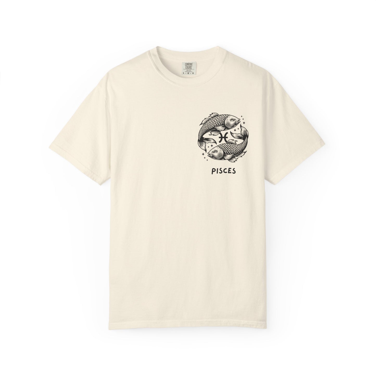Pisces Zodiac T-Shirt – Pisces Fish Astrology Graphic Tee | Celestial Star Sign Shirt