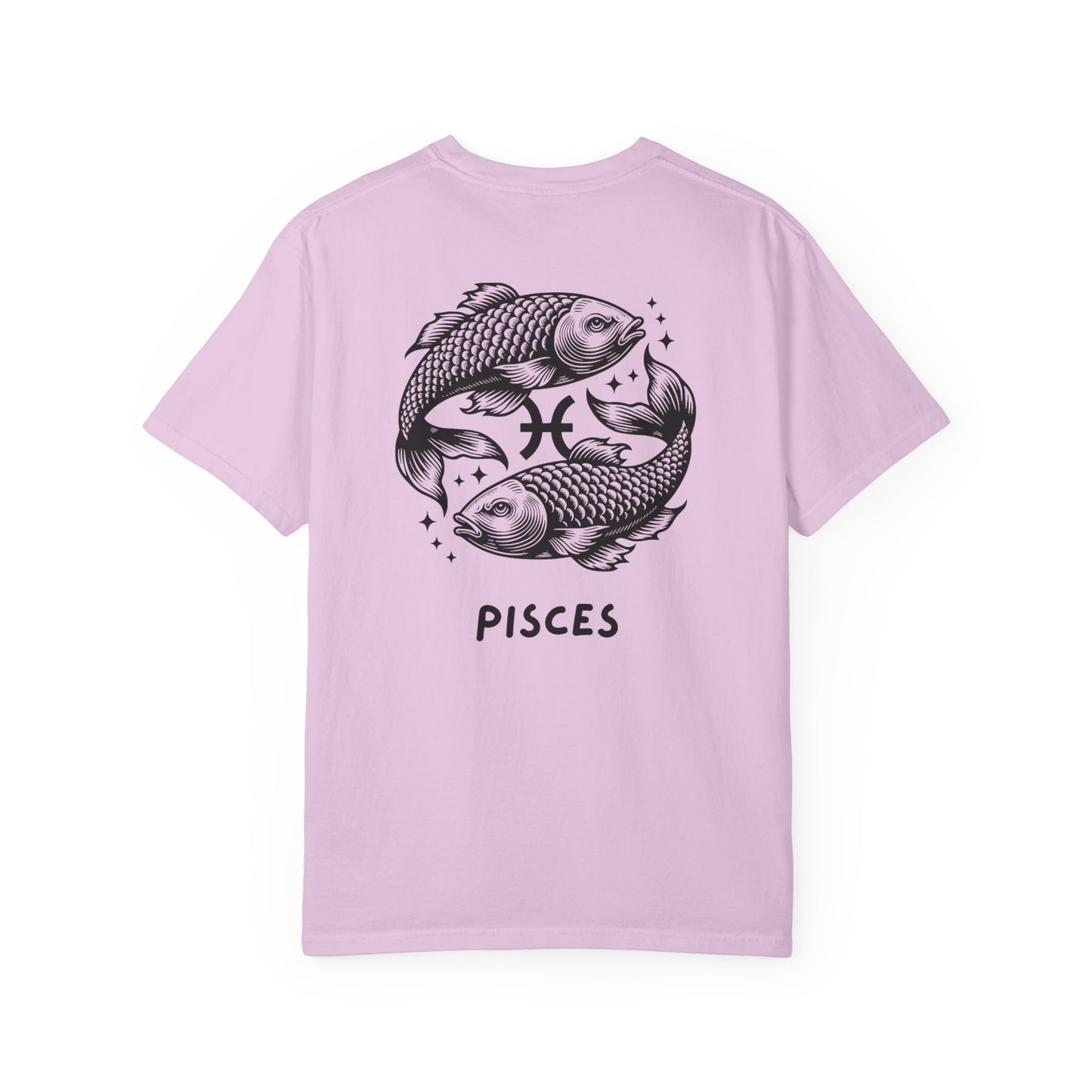 Pisces Zodiac T-Shirt – Pisces Fish Astrology Graphic Tee | Celestial Star Sign Shirt