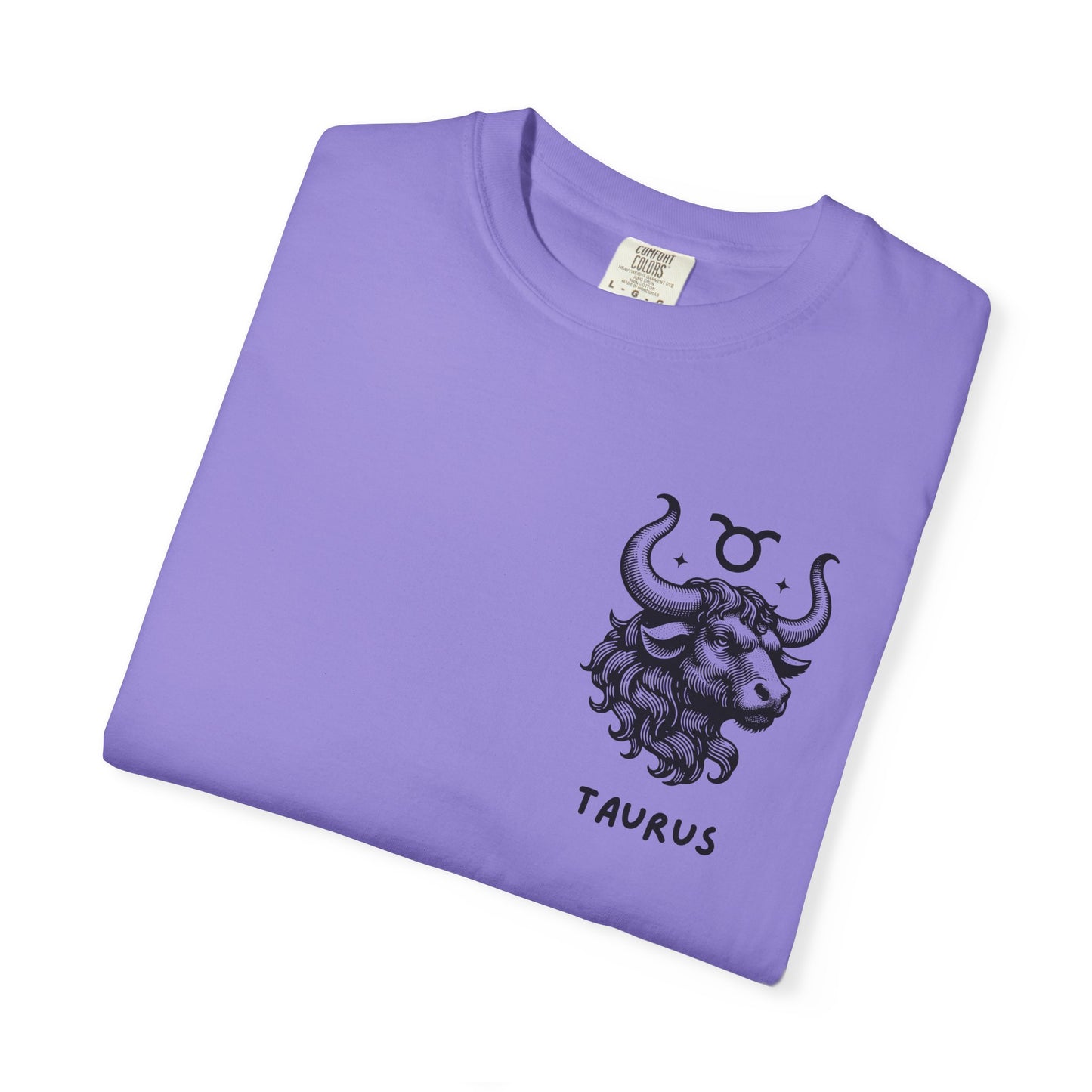 Taurus Bull Zodiac T-Shirt – Minimal Astrology Graphic Tee | Earth Sign Vintage Shirt