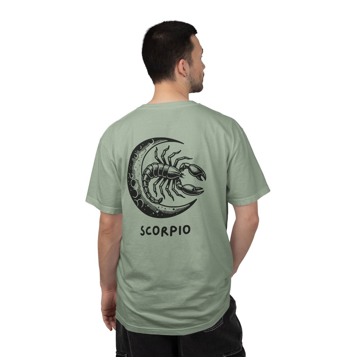 Scorpio Moon T-Shirt – Zodiac Scorpion Graphic Tee | Celestial Astrology Shirt