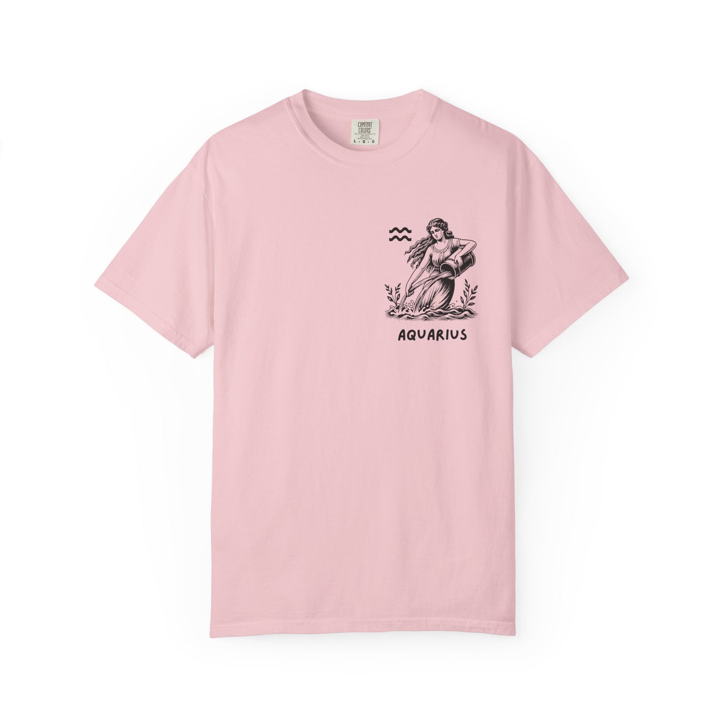 Aquarius Zodiac T-Shirt – Vintage Water Bearer Astrology Tee | Celestial Star Sign Shirt